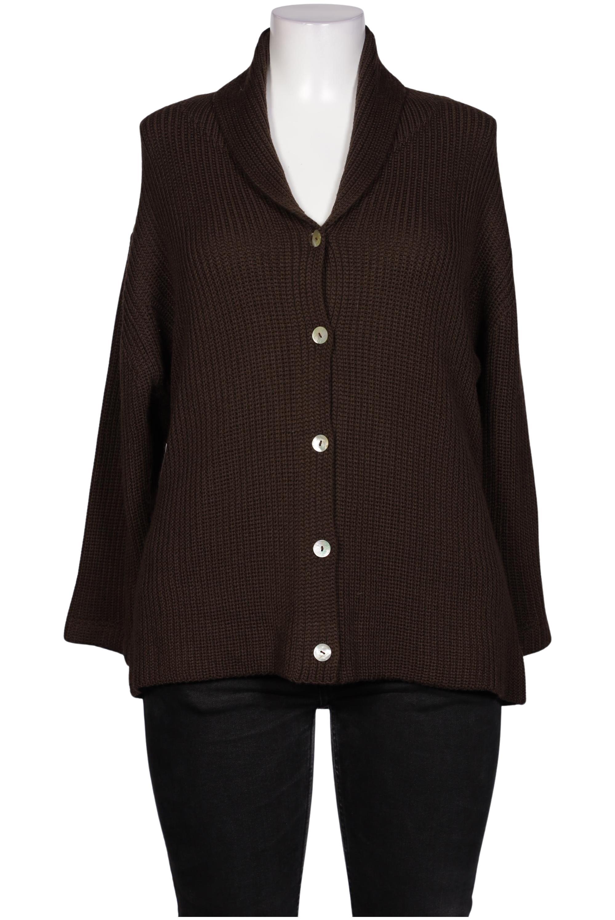 

Olsen Damen Strickjacke, braun, Gr. 48