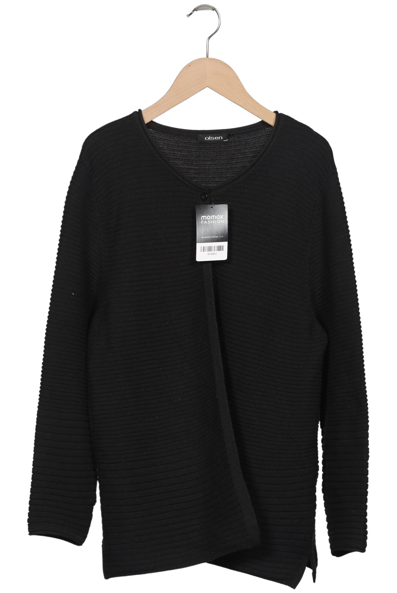 

Olsen Damen Strickjacke, schwarz, Gr. 40
