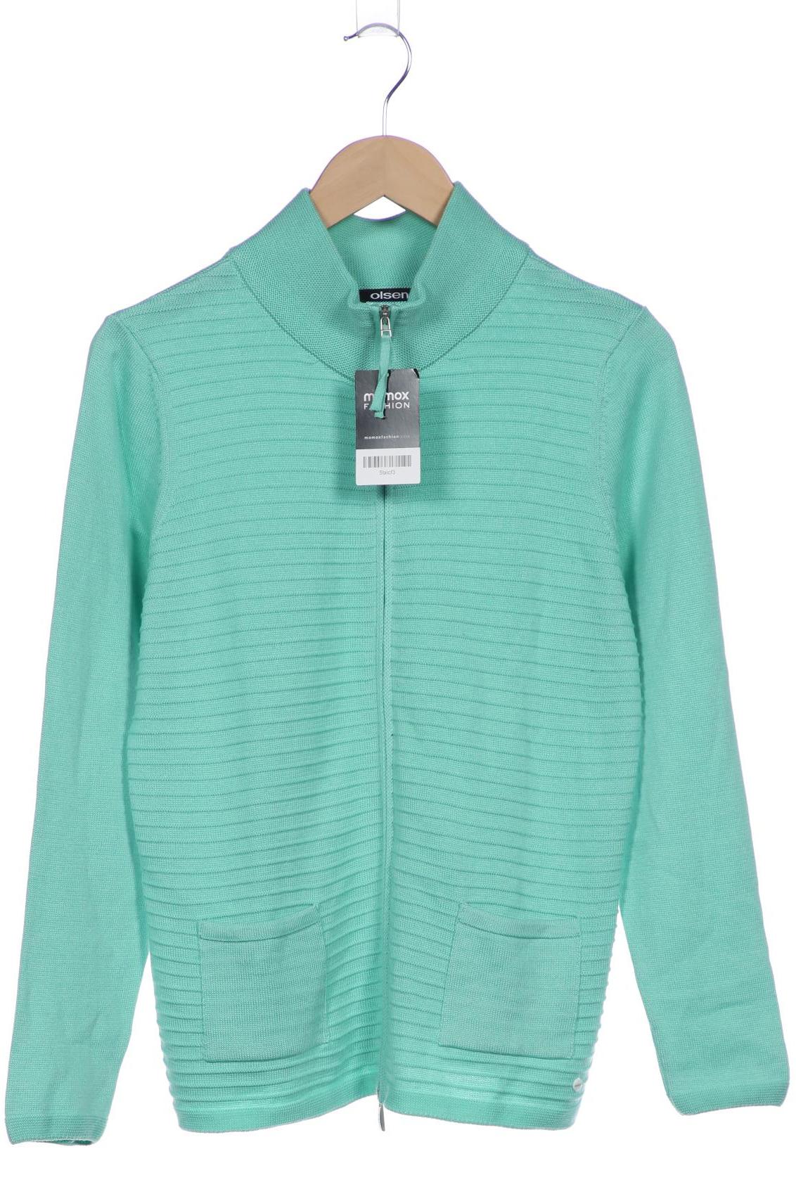 

Olsen Damen Strickjacke, hellgrün, Gr. 36