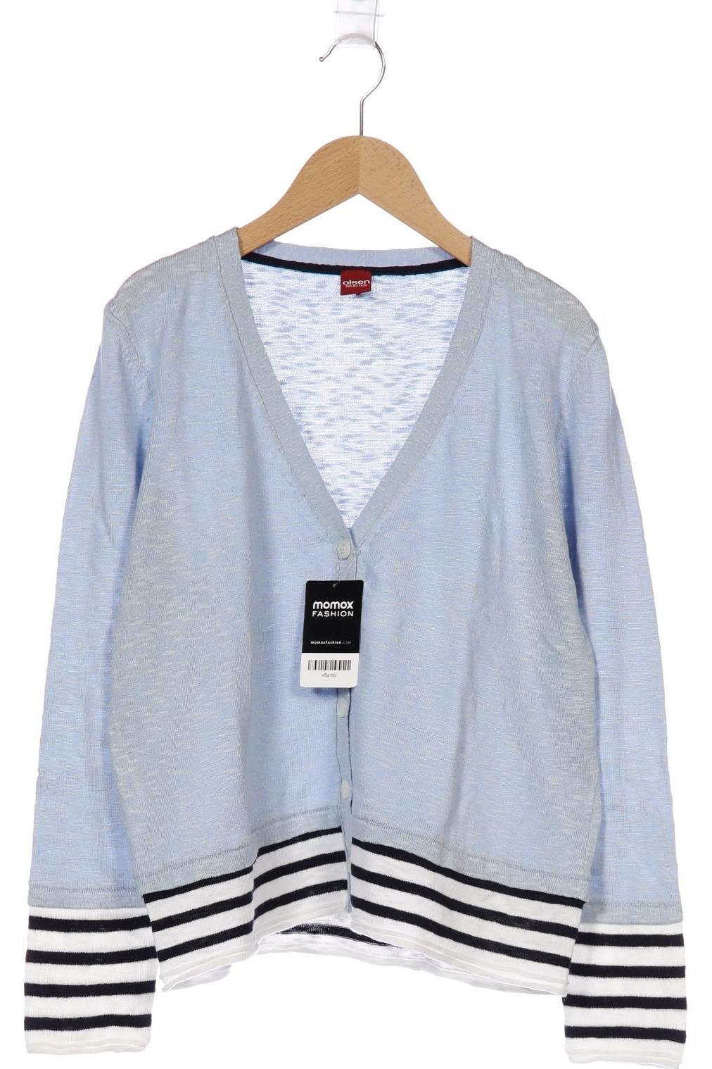 

Olsen Damen Strickjacke, hellblau, Gr. 42
