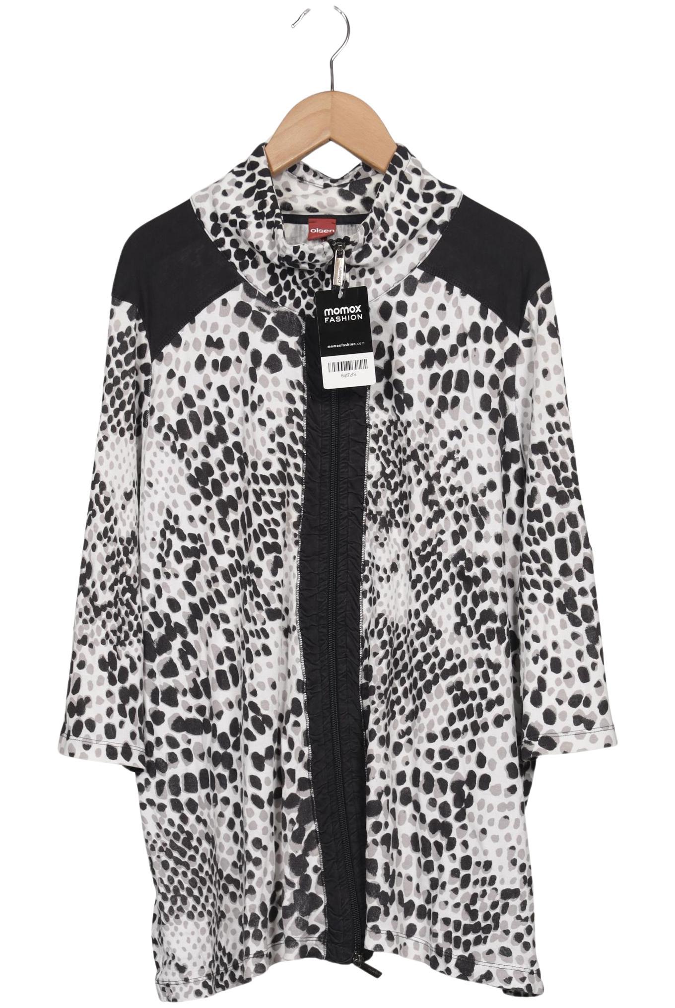 

Olsen Damen Strickjacke, mehrfarbig, Gr. 48