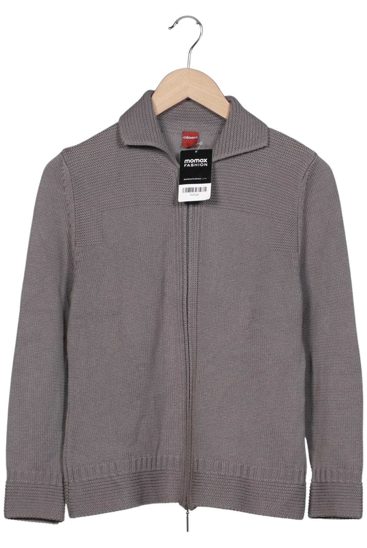 

Olsen Damen Strickjacke, grau, Gr. 38