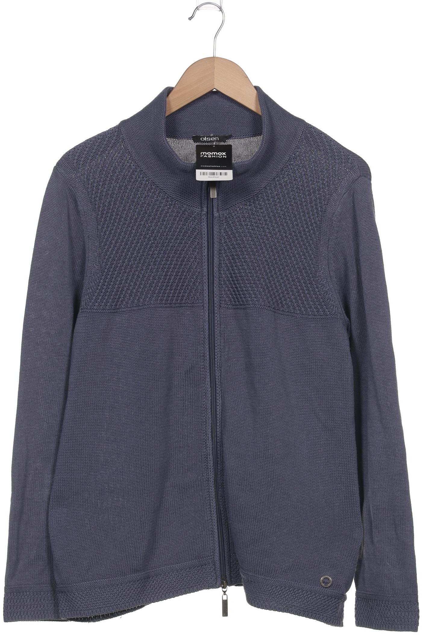 

Olsen Damen Strickjacke, marineblau, Gr. 48