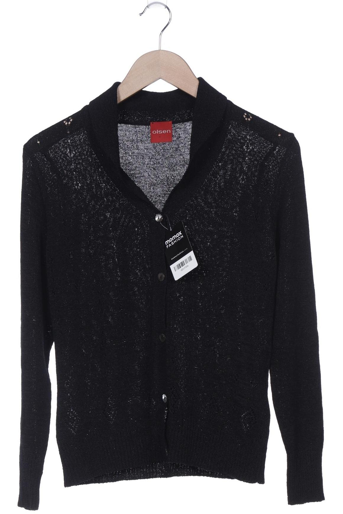 

Olsen Damen Strickjacke, schwarz, Gr. 40