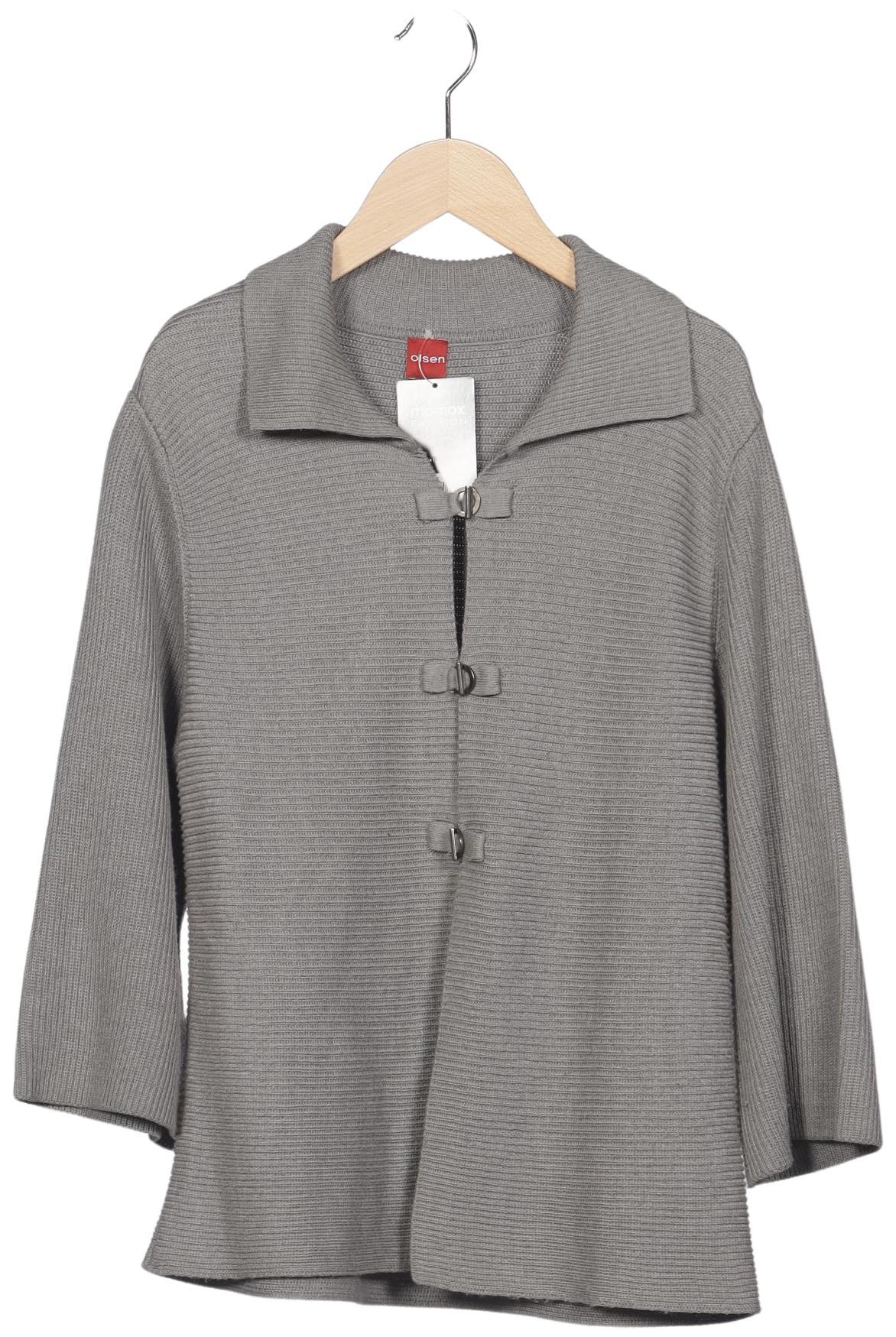 

Olsen Damen Strickjacke, grau, Gr. 38