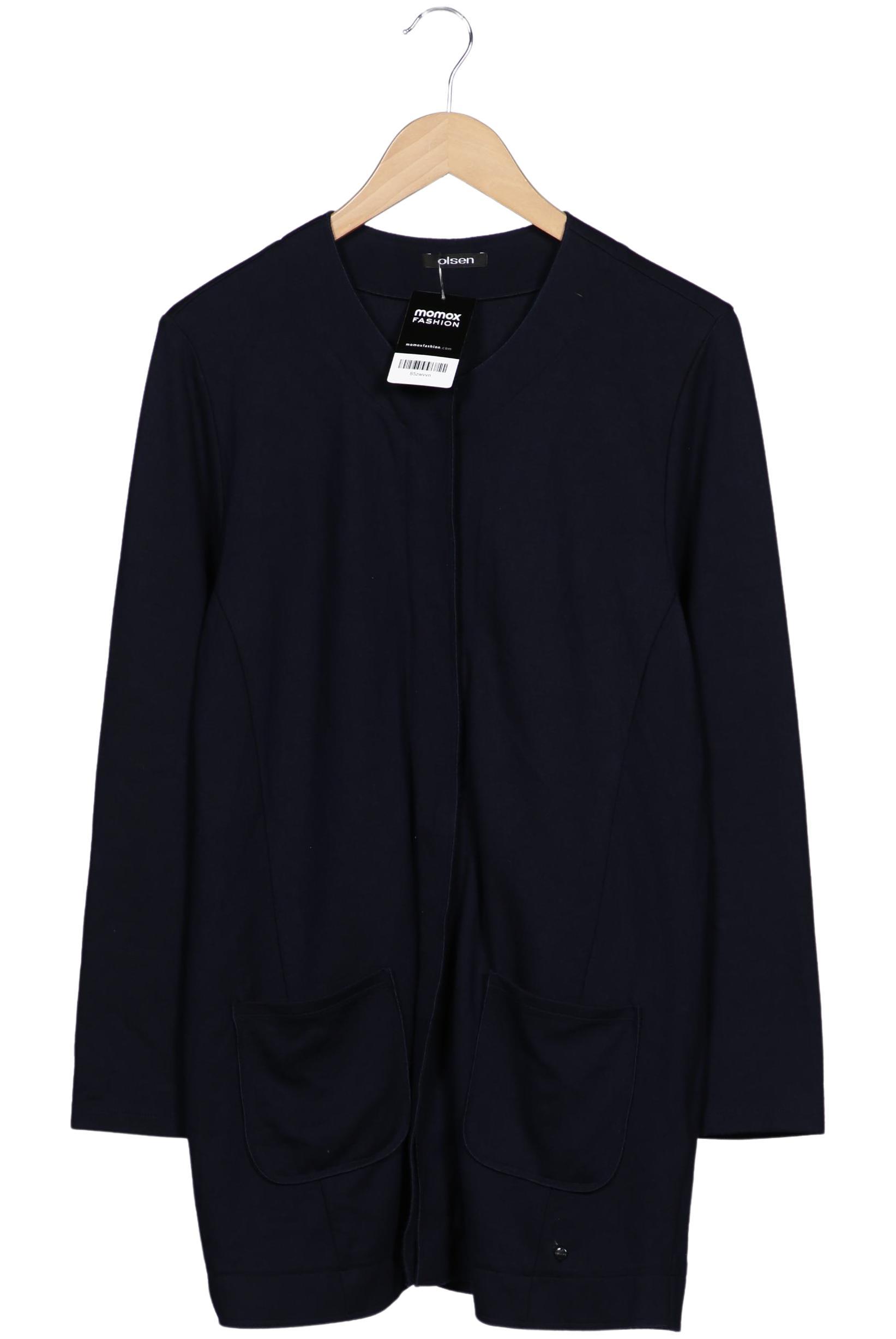 

Olsen Damen Strickjacke, marineblau, Gr. 40