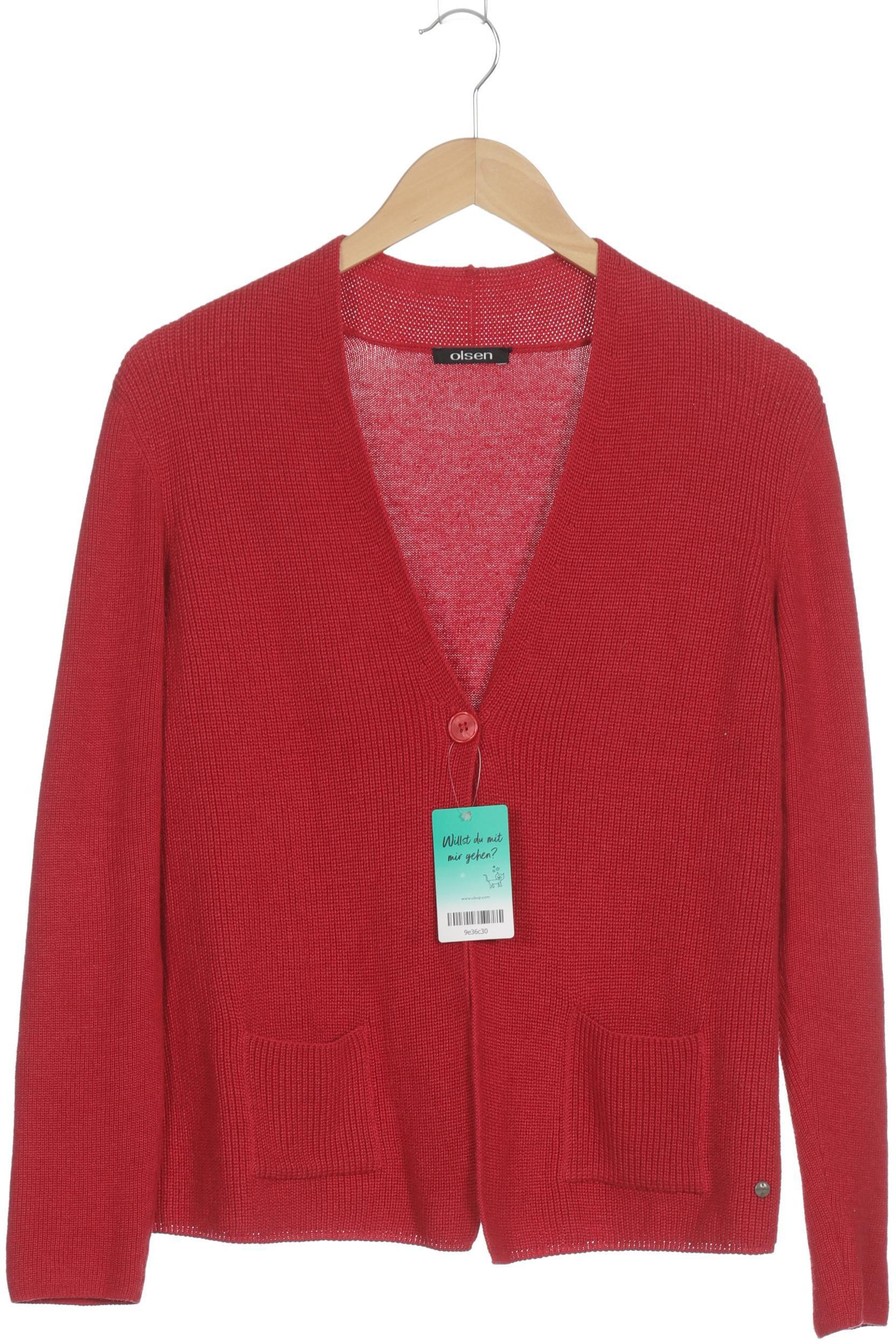 

Olsen Damen Strickjacke, rot, Gr.