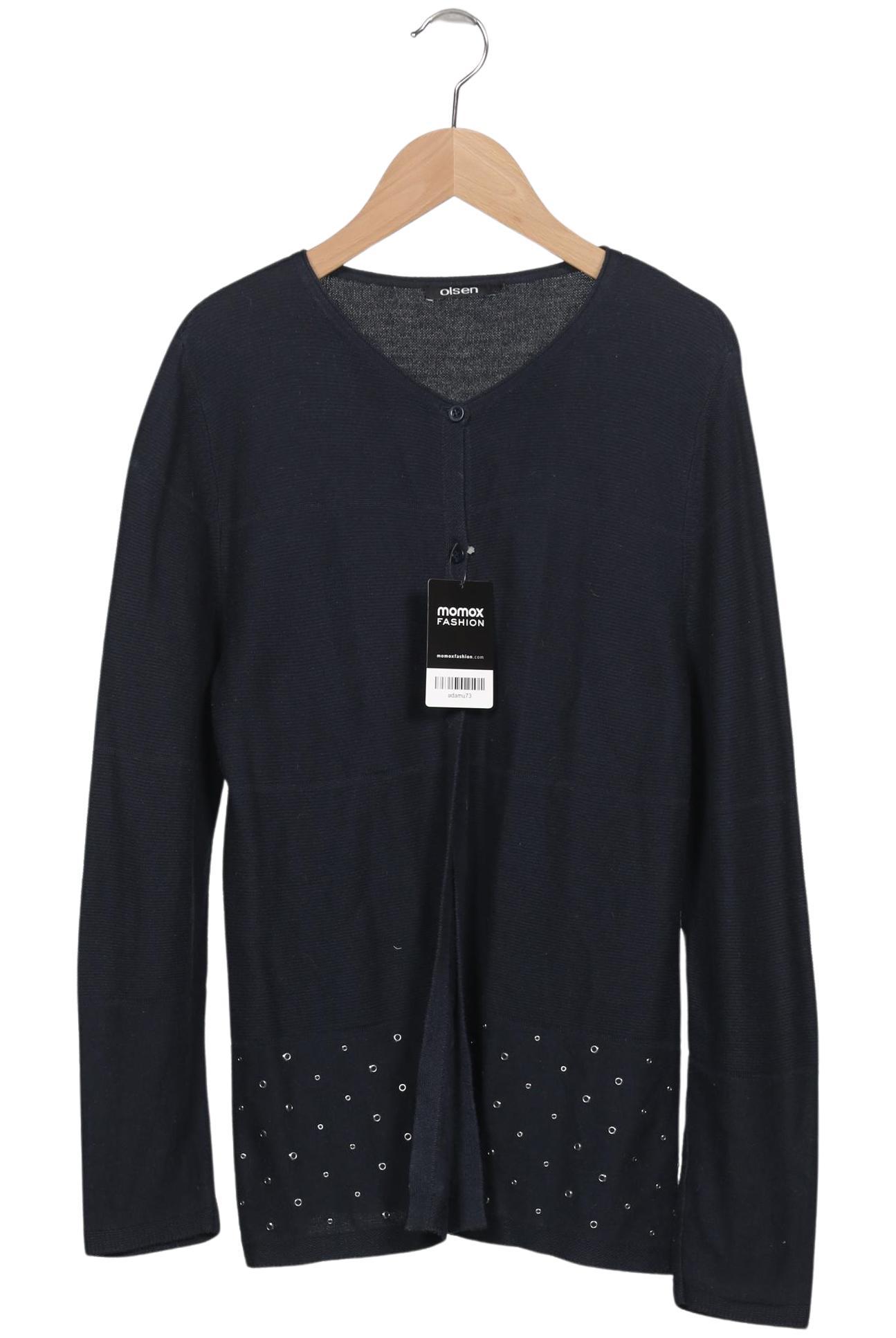 

Olsen Damen Strickjacke, marineblau, Gr. 38