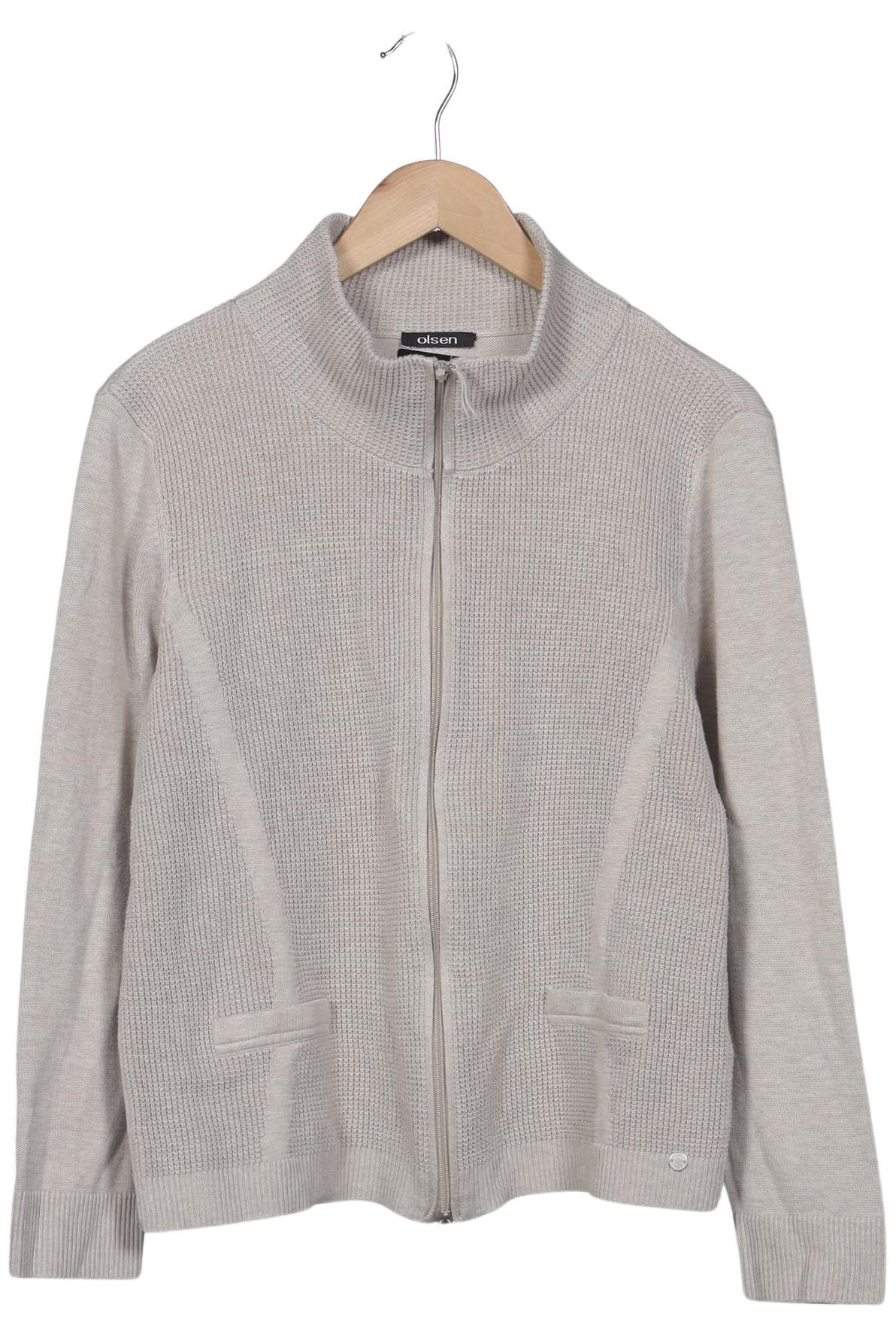 

Olsen Damen Strickjacke, grau, Gr. 44