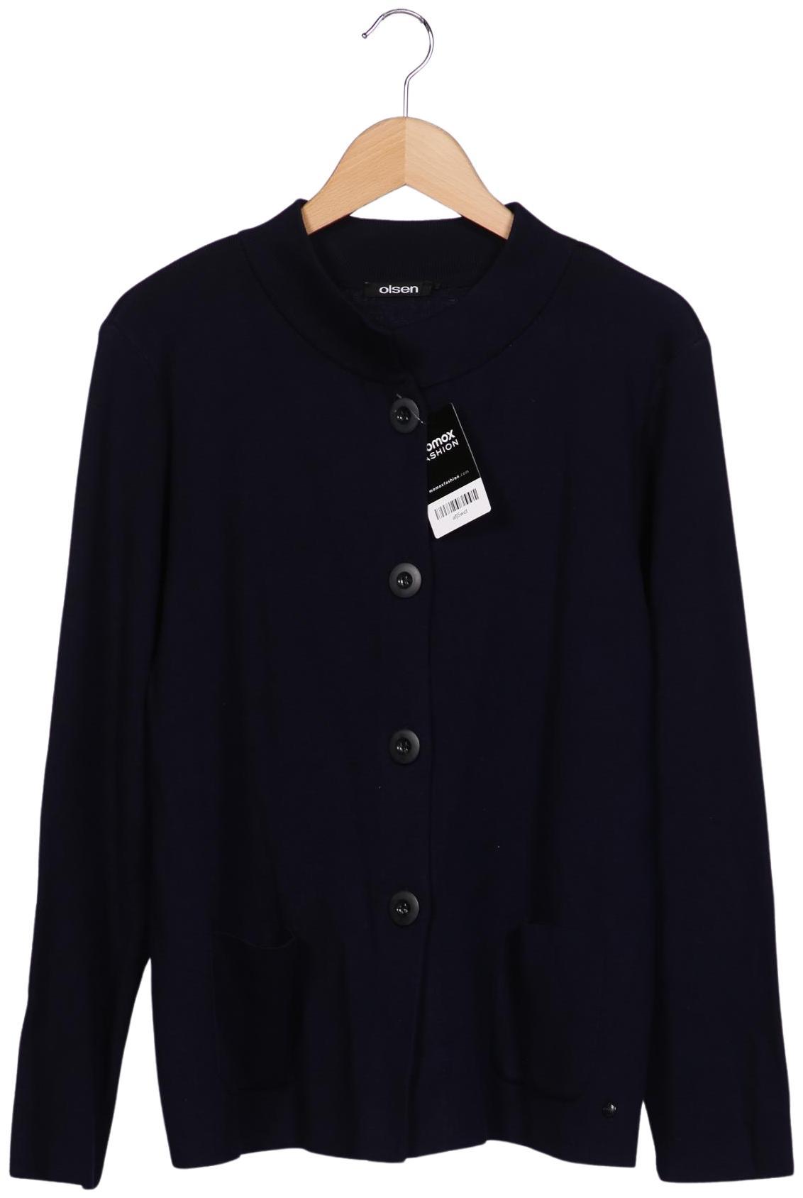 

Olsen Damen Strickjacke, marineblau, Gr. 42