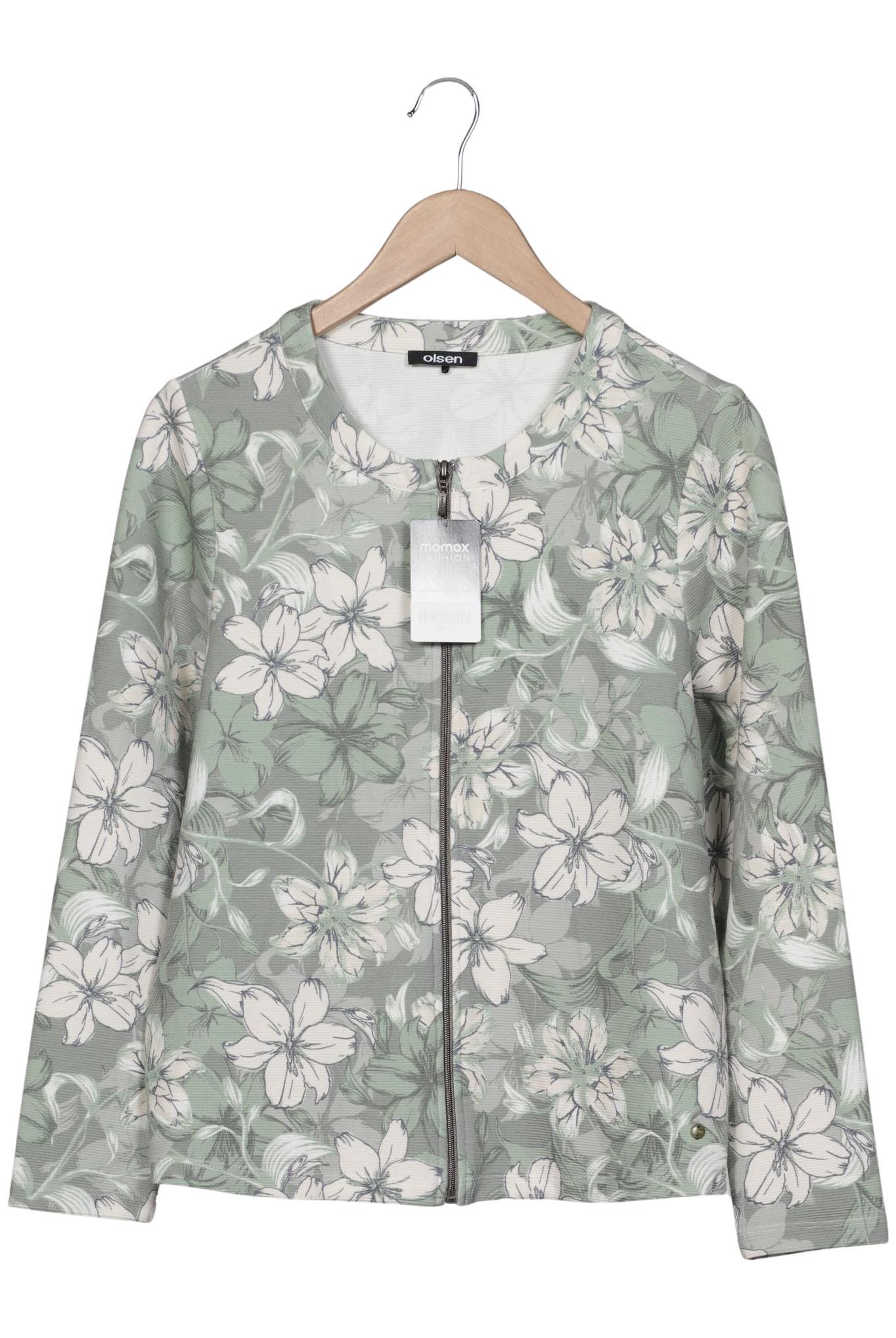 

Olsen Damen Strickjacke, mehrfarbig, Gr. 40