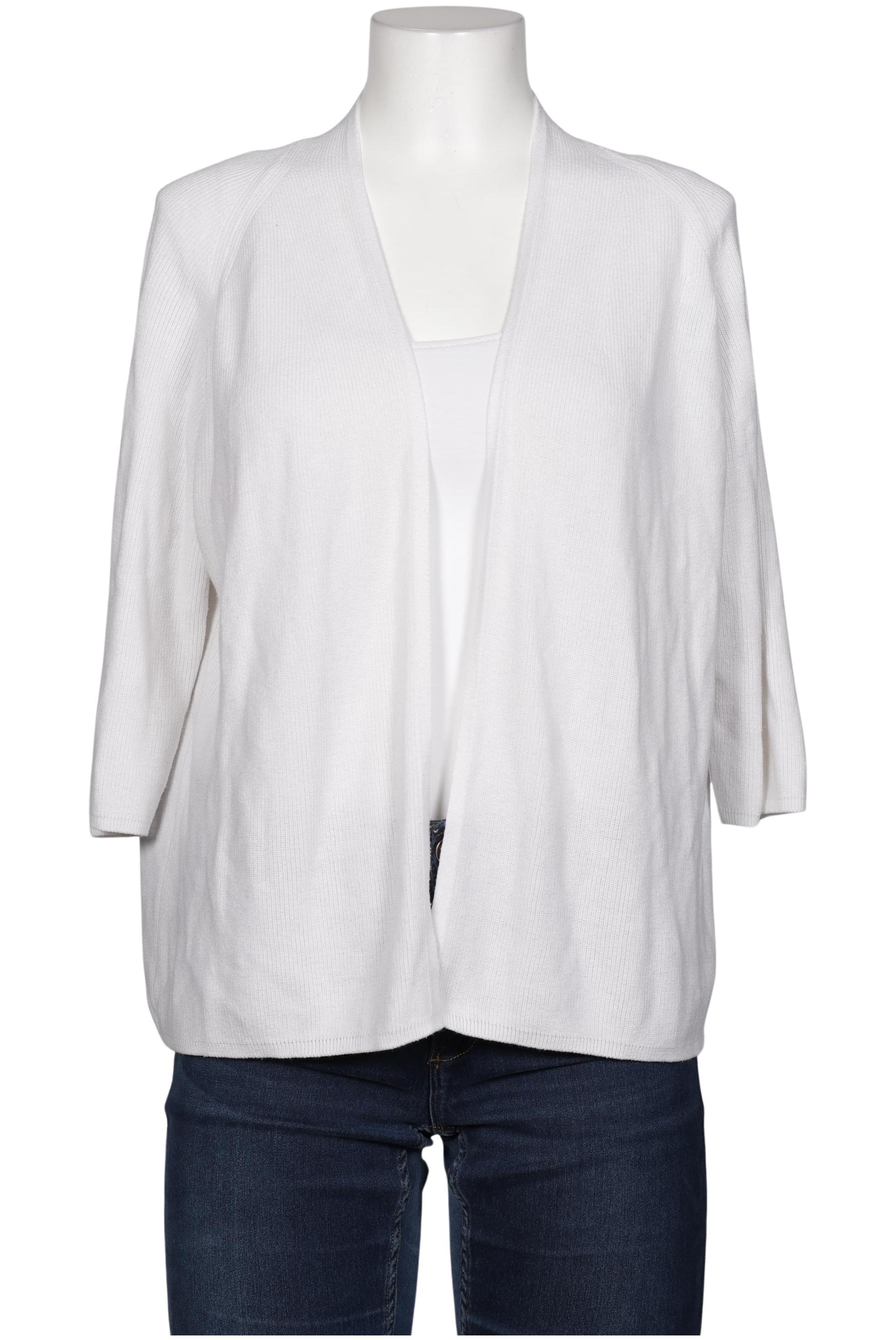 

Olsen Damen Strickjacke, weiß, Gr. 40