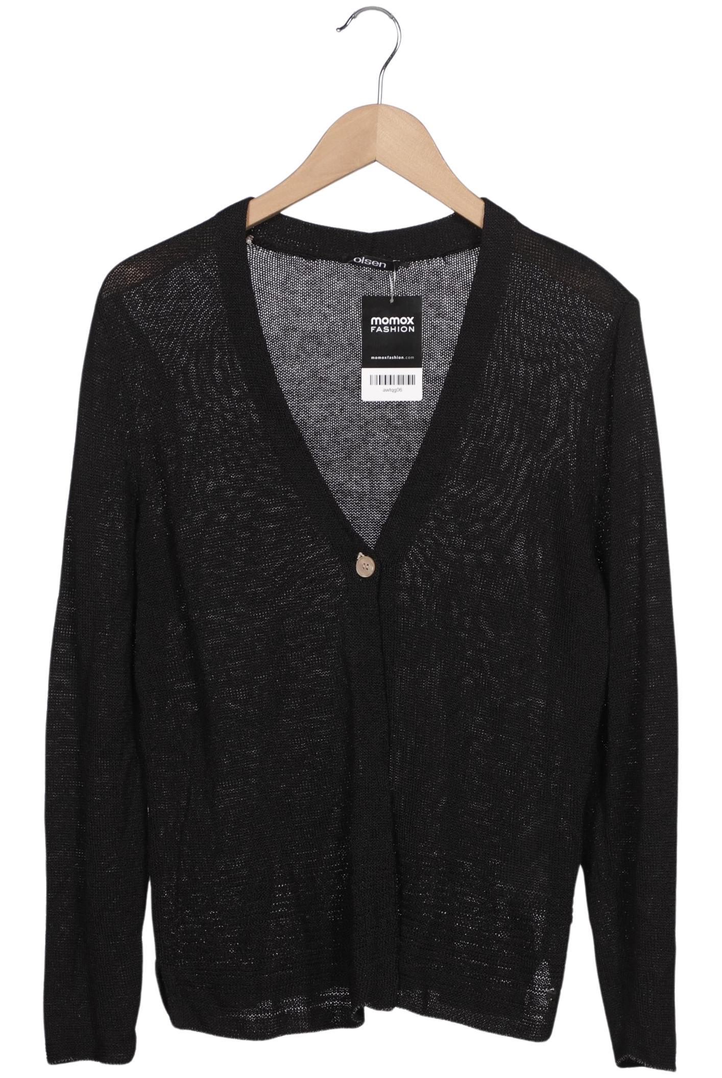 

Olsen Damen Strickjacke, schwarz, Gr. 42