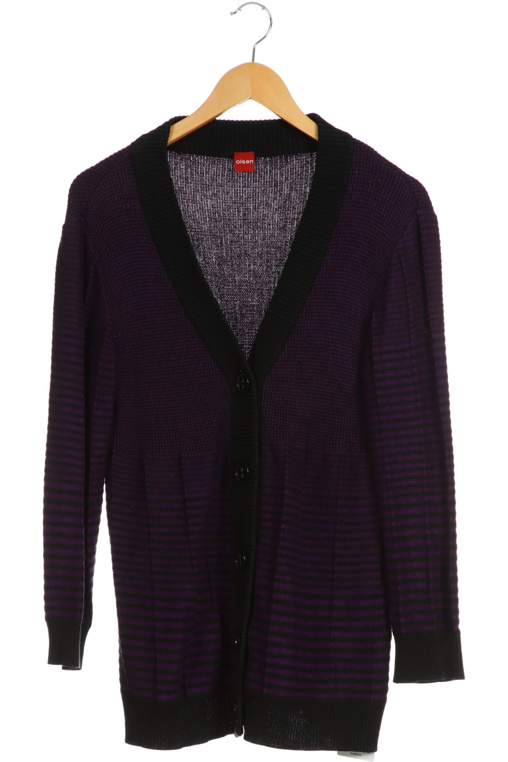 

Olsen Damen Strickjacke, flieder, Gr. 17
