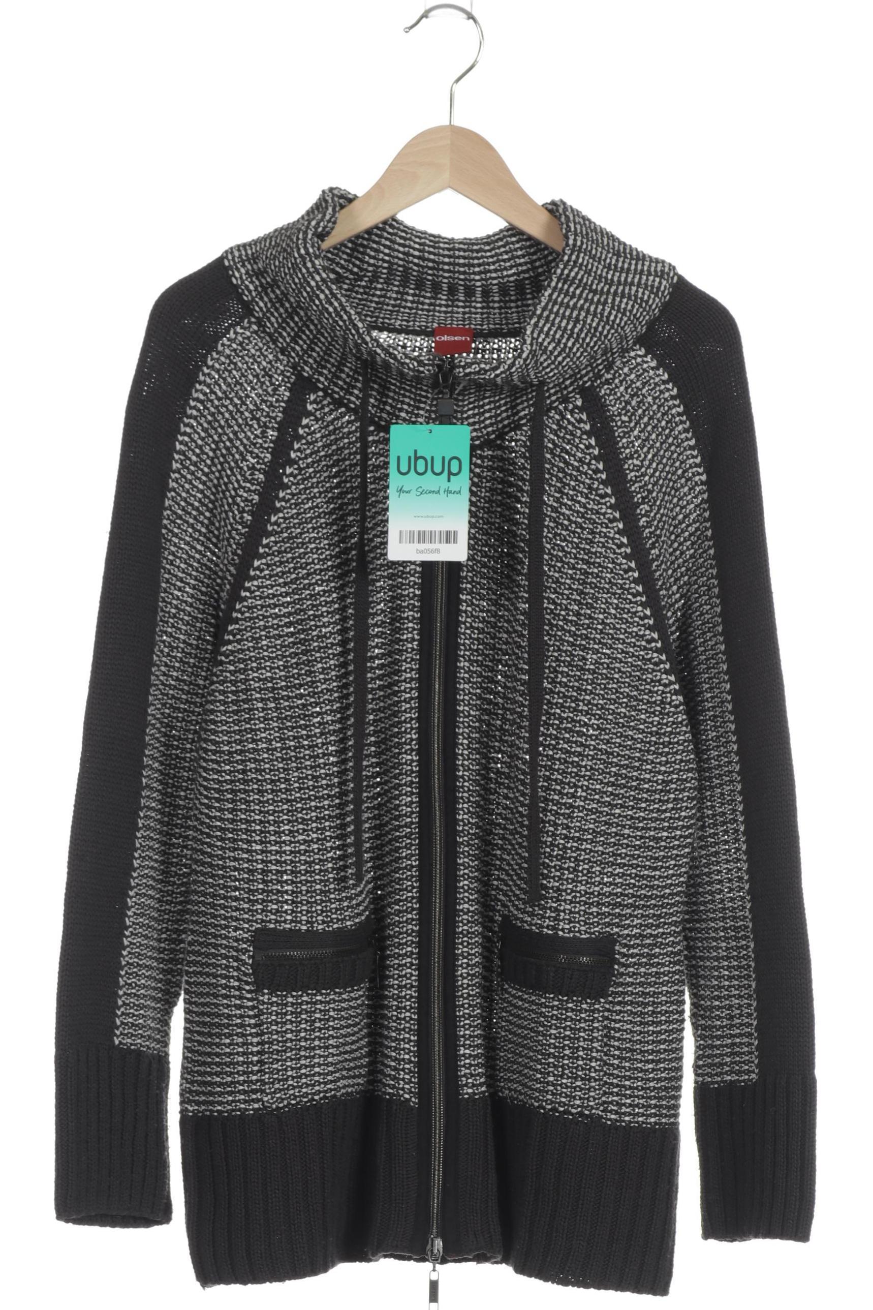 

Olsen Damen Strickjacke, grau, Gr. 42