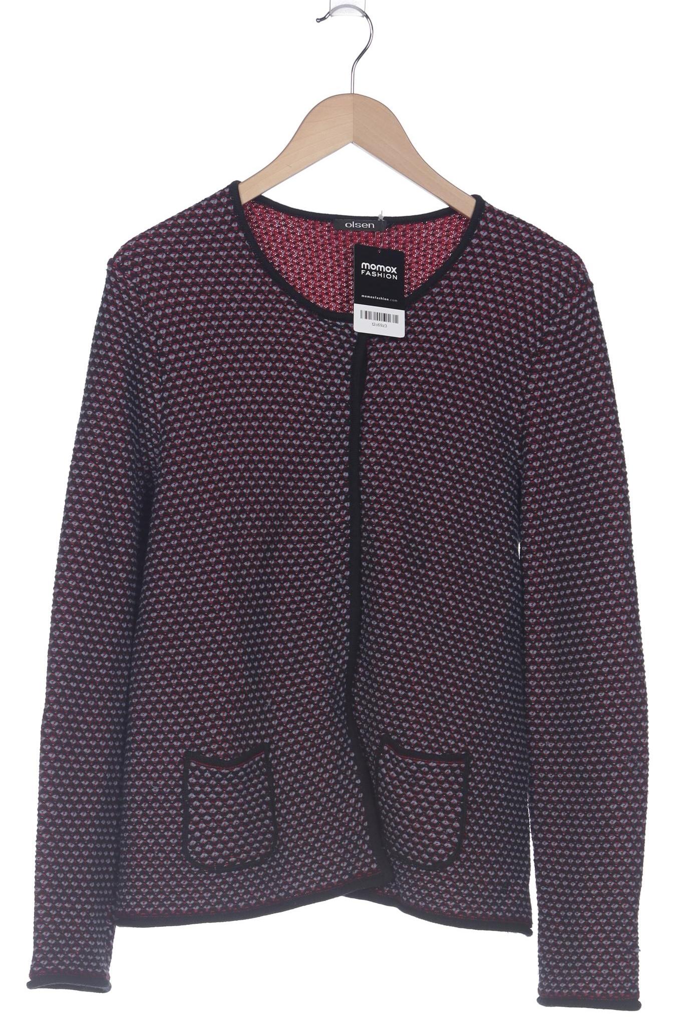 

Olsen Damen Strickjacke, schwarz, Gr. 42