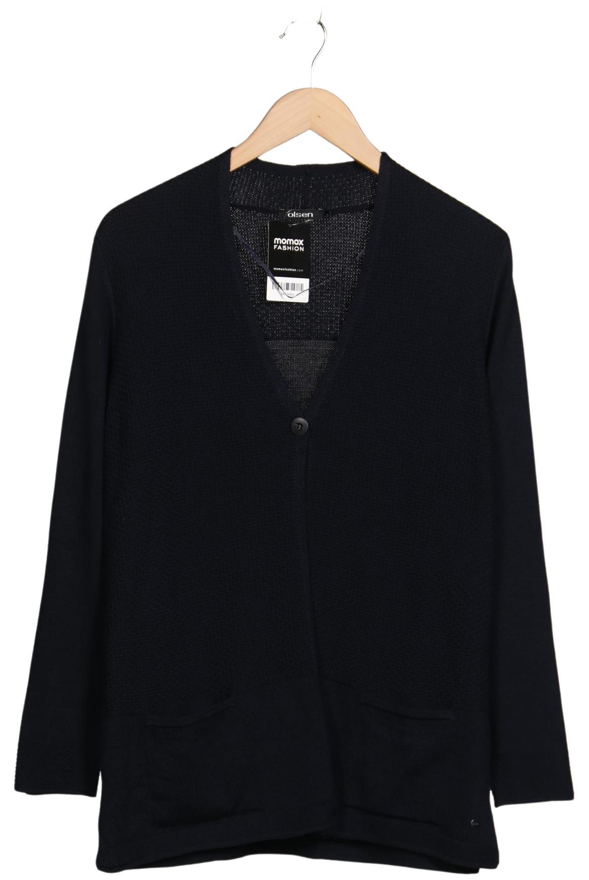 

Olsen Damen Strickjacke, marineblau, Gr. 40