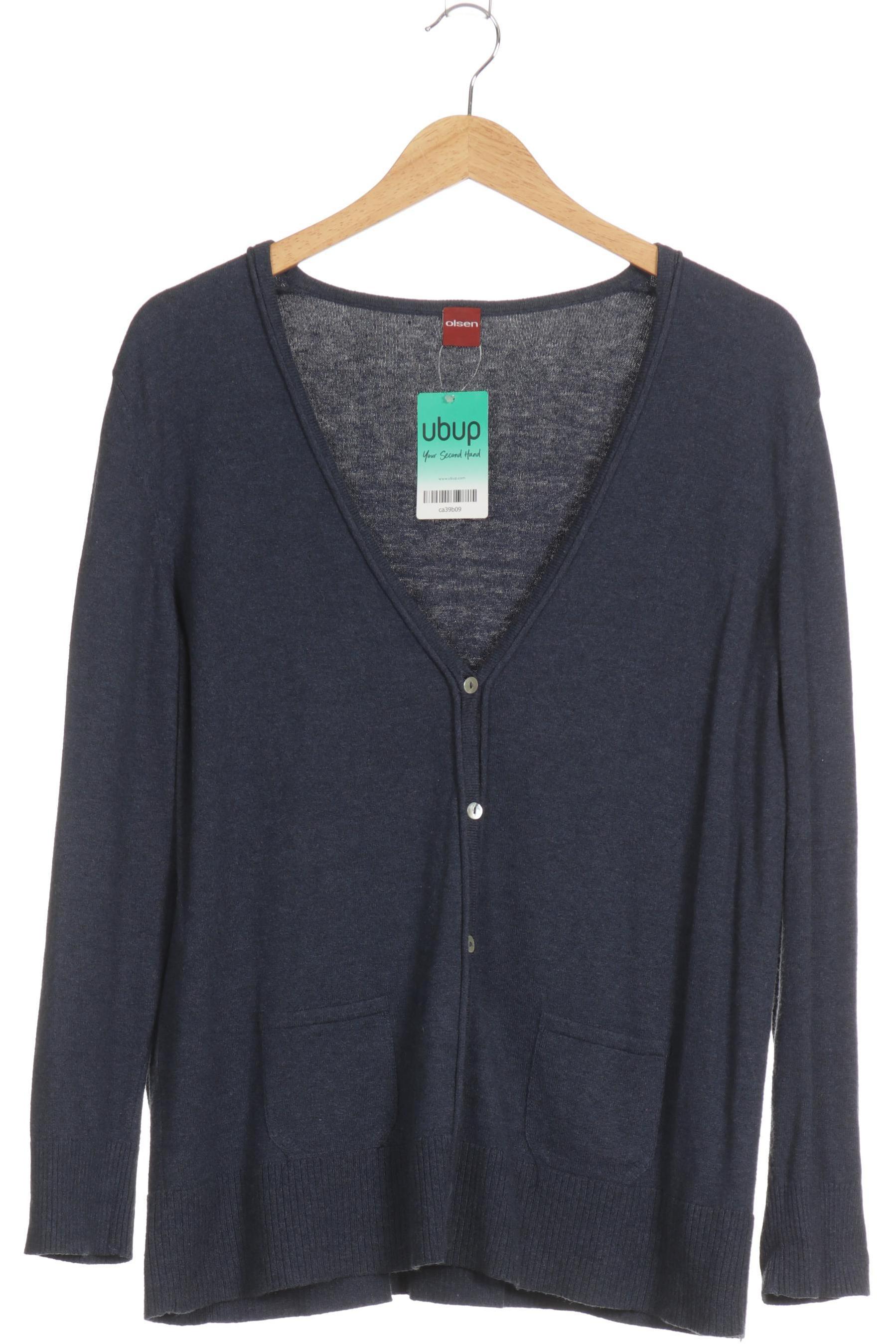 

Olsen Damen Strickjacke, blau, Gr. 46