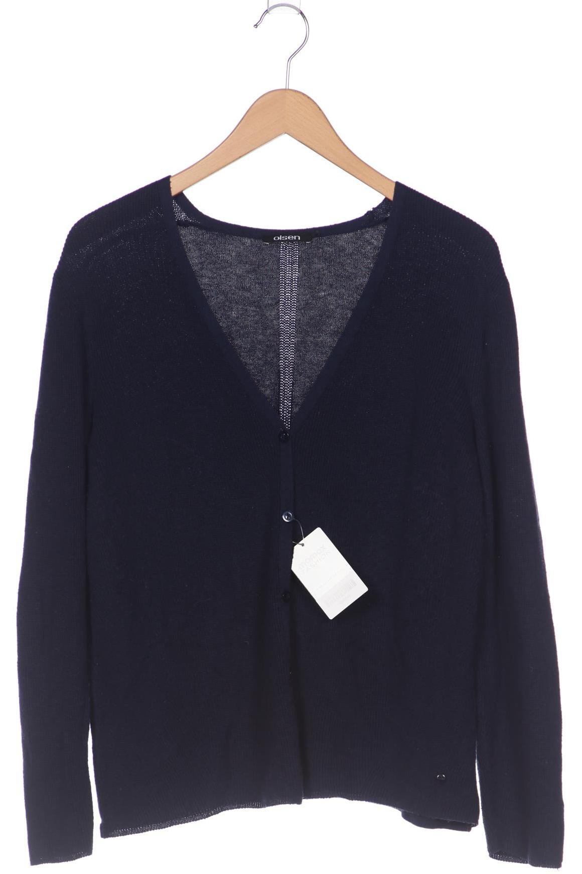

Olsen Damen Strickjacke, marineblau, Gr. 44