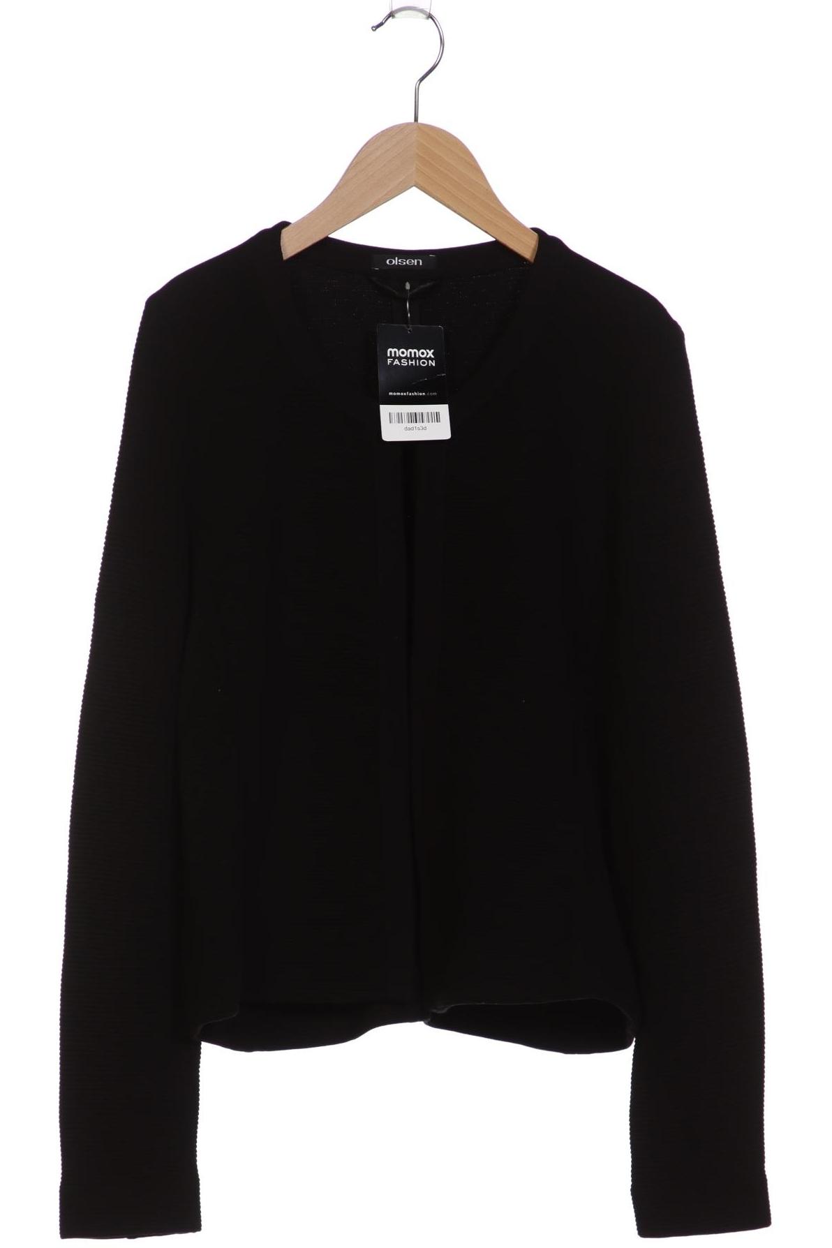

Olsen Damen Strickjacke, schwarz, Gr. 40