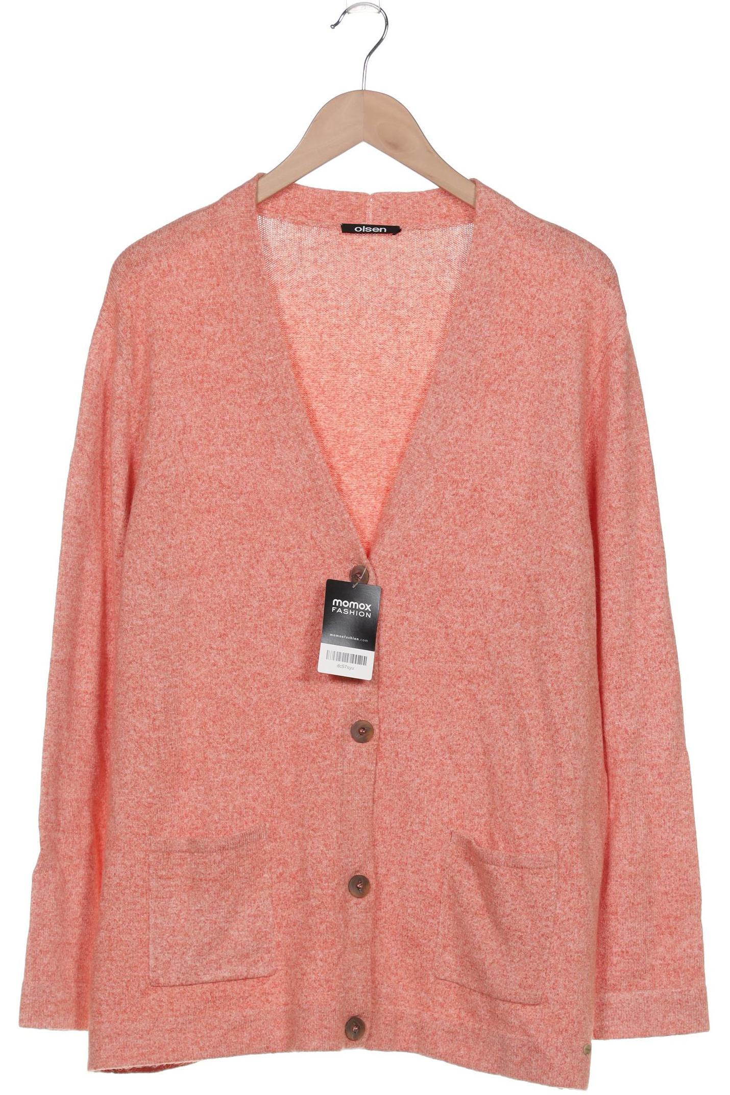 

Olsen Damen Strickjacke, pink, Gr. 46