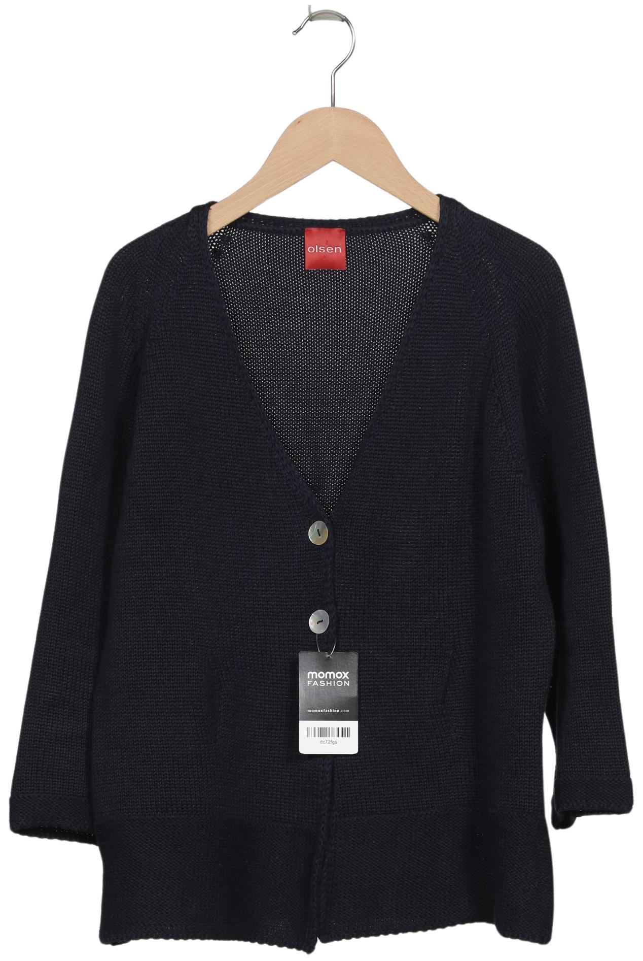 

Olsen Damen Strickjacke, marineblau, Gr. 42