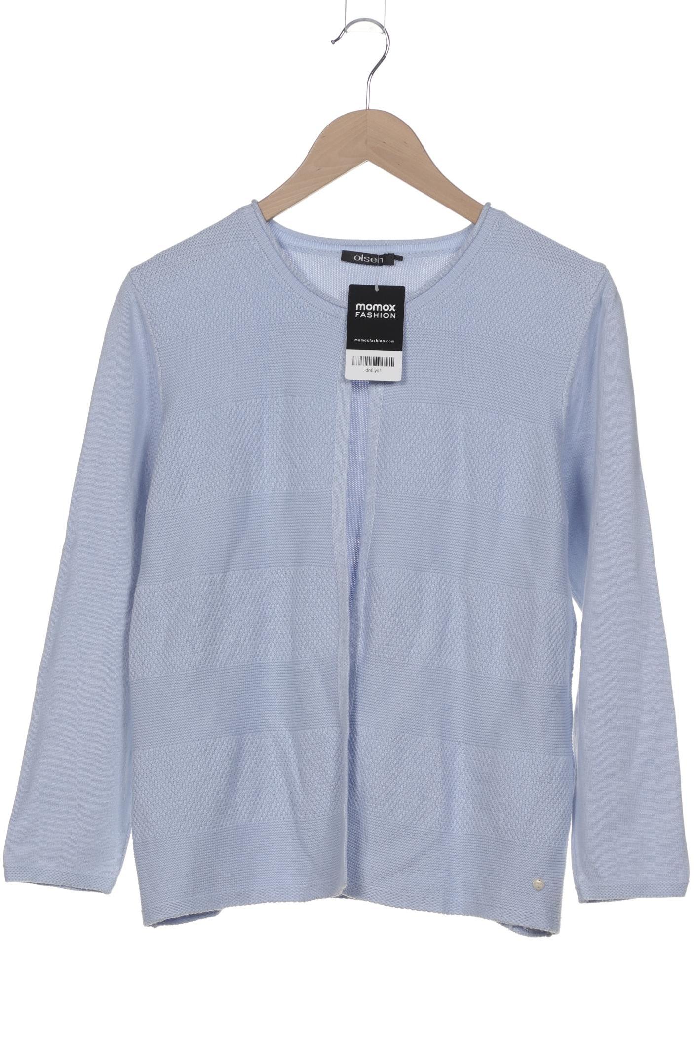 

Olsen Damen Strickjacke, hellblau, Gr. 40
