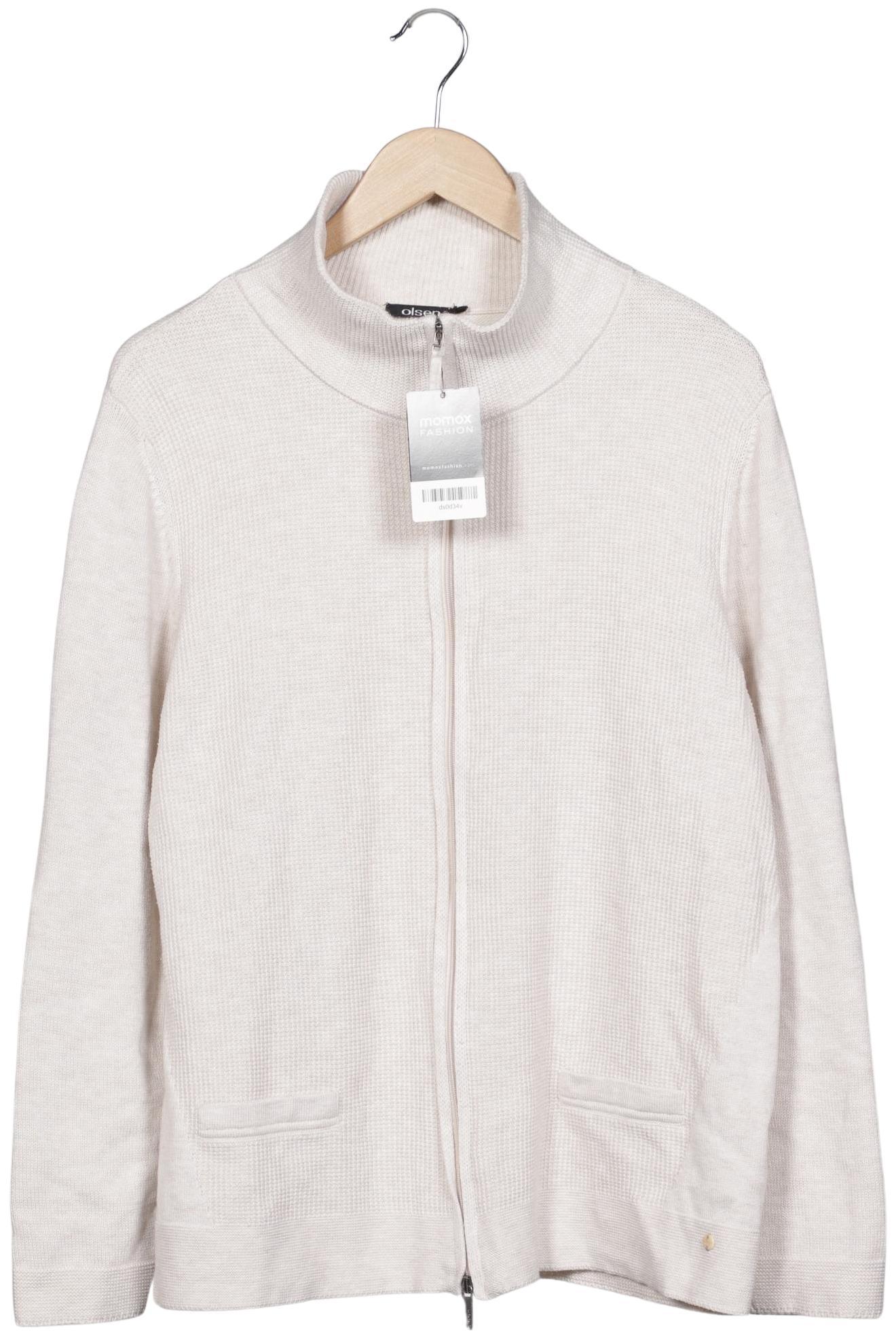

Olsen Damen Strickjacke, cremeweiß, Gr. 46
