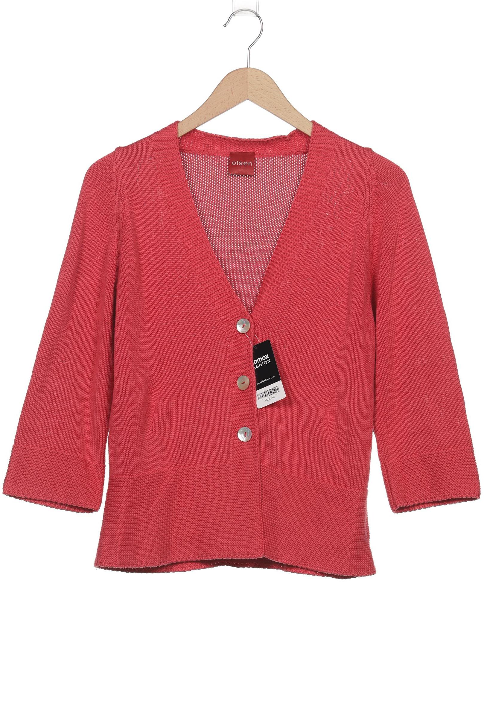 

Olsen Damen Strickjacke, rot, Gr. 44