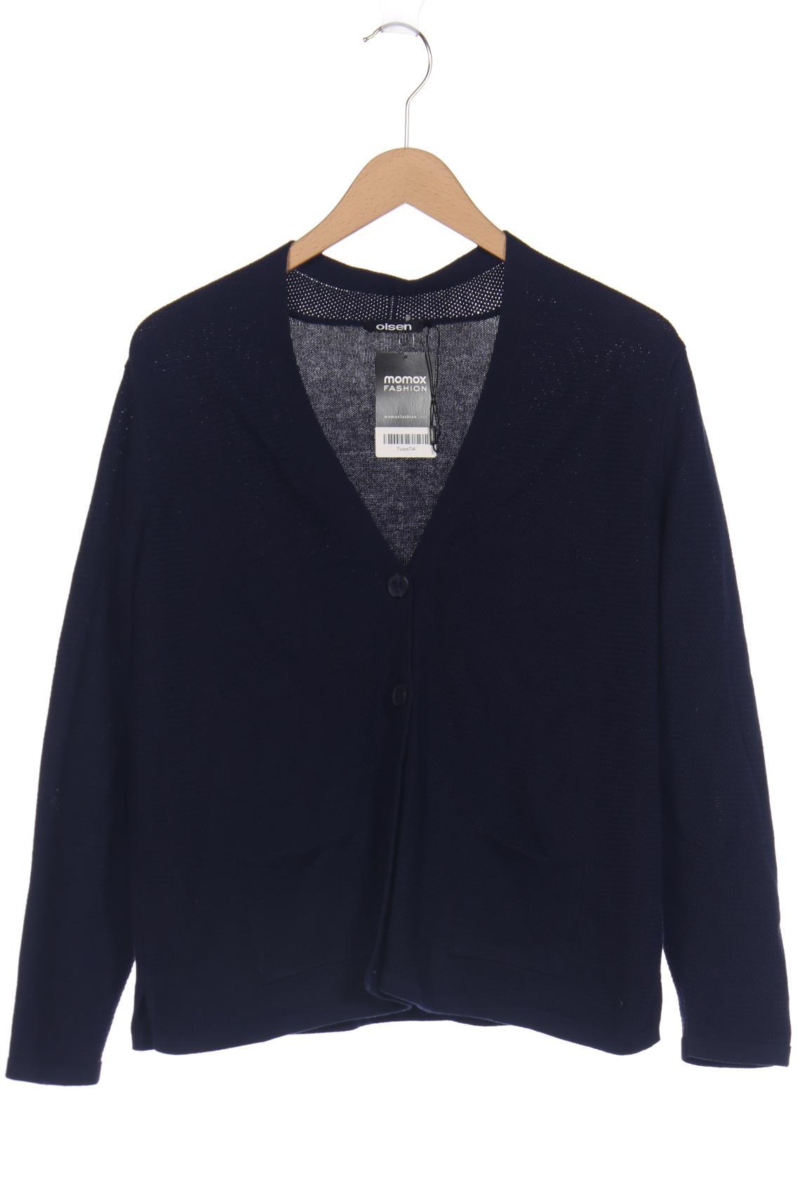 

Olsen Damen Strickjacke, marineblau, Gr. 42