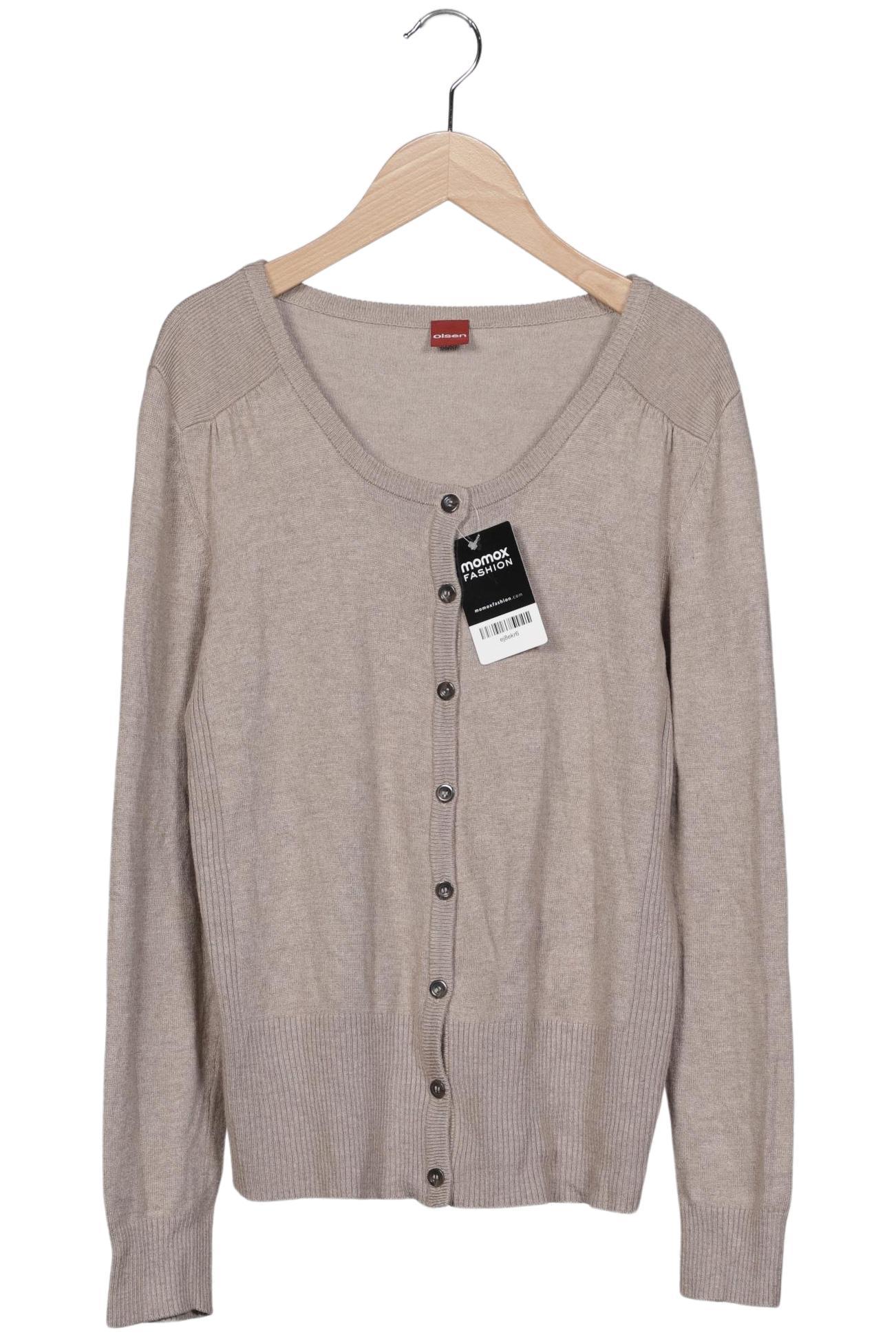 

Olsen Damen Strickjacke, braun, Gr. 38