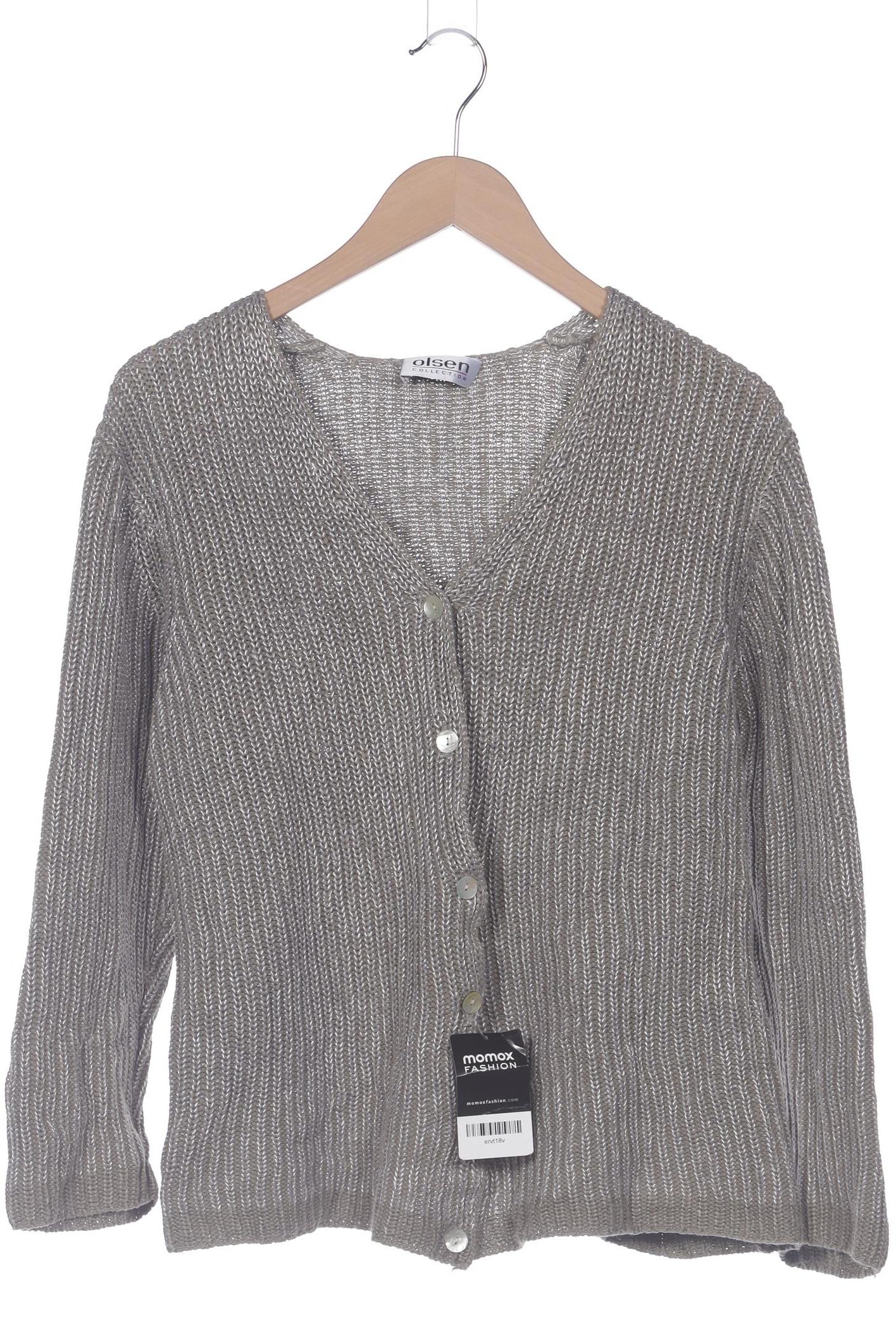 

Olsen Damen Strickjacke, grau, Gr. 42