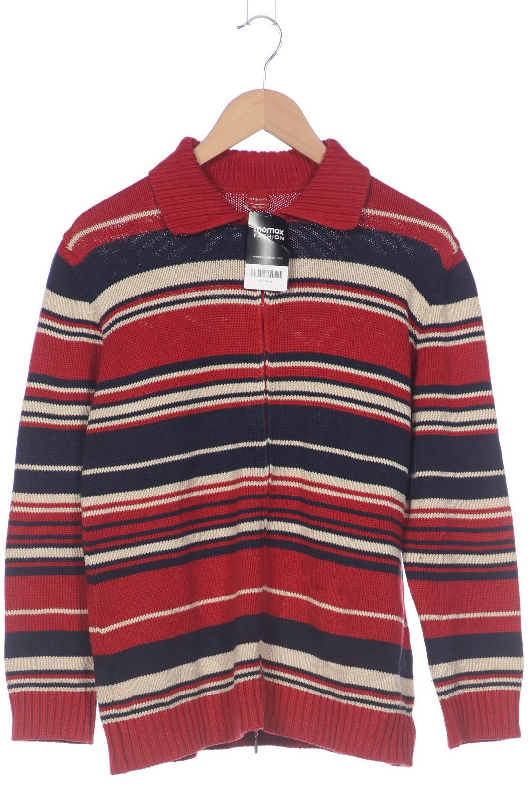 

Olsen Damen Strickjacke, bordeaux, Gr. 44