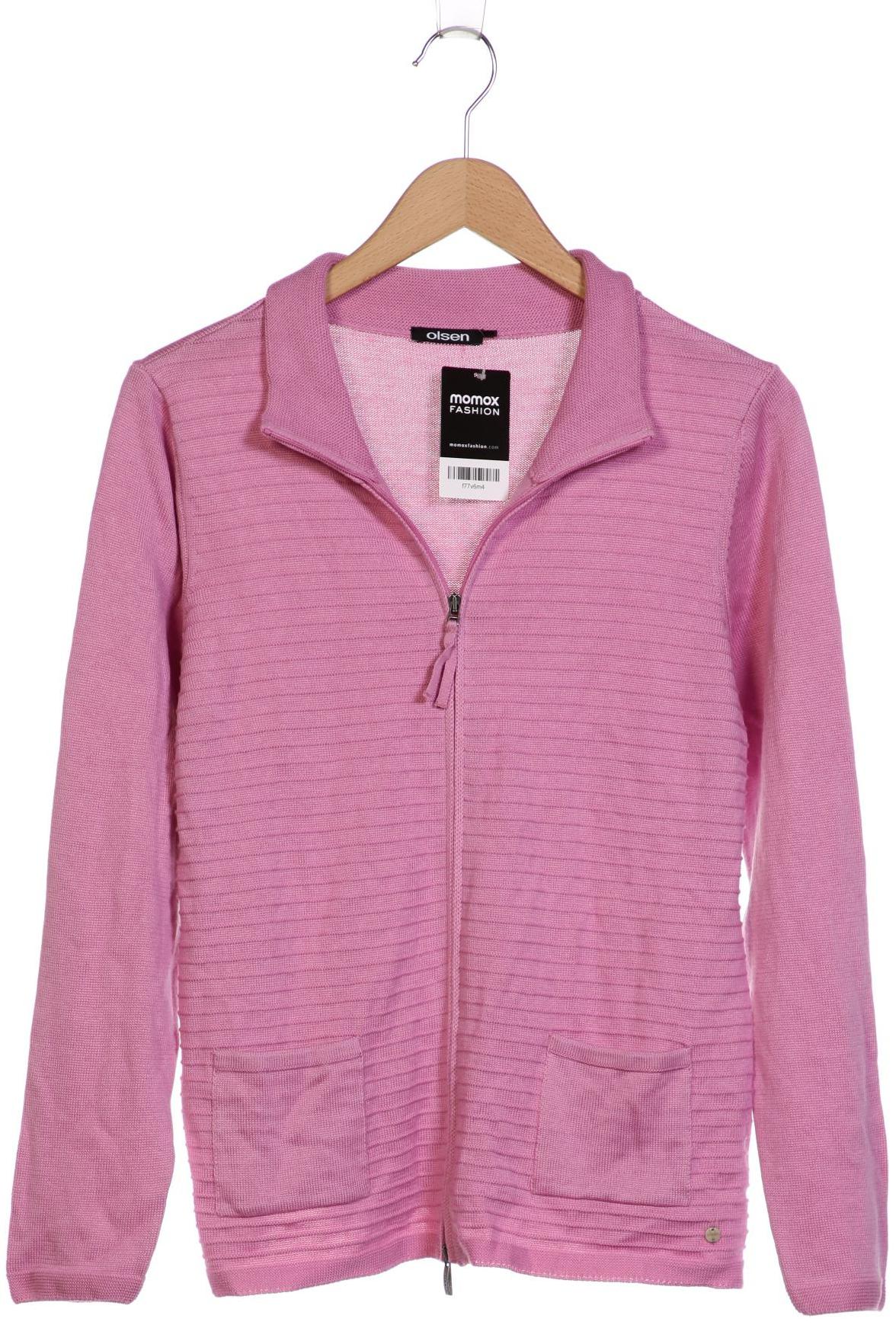 

Olsen Damen Strickjacke, pink, Gr. 40