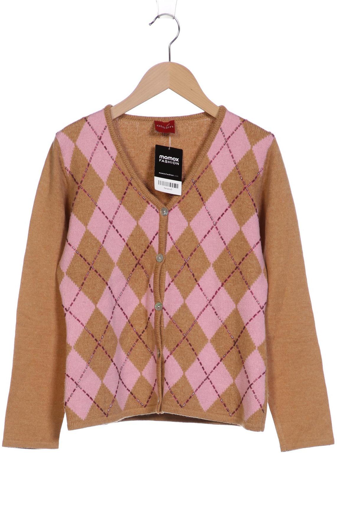 

Olsen Damen Strickjacke, beige, Gr. 36