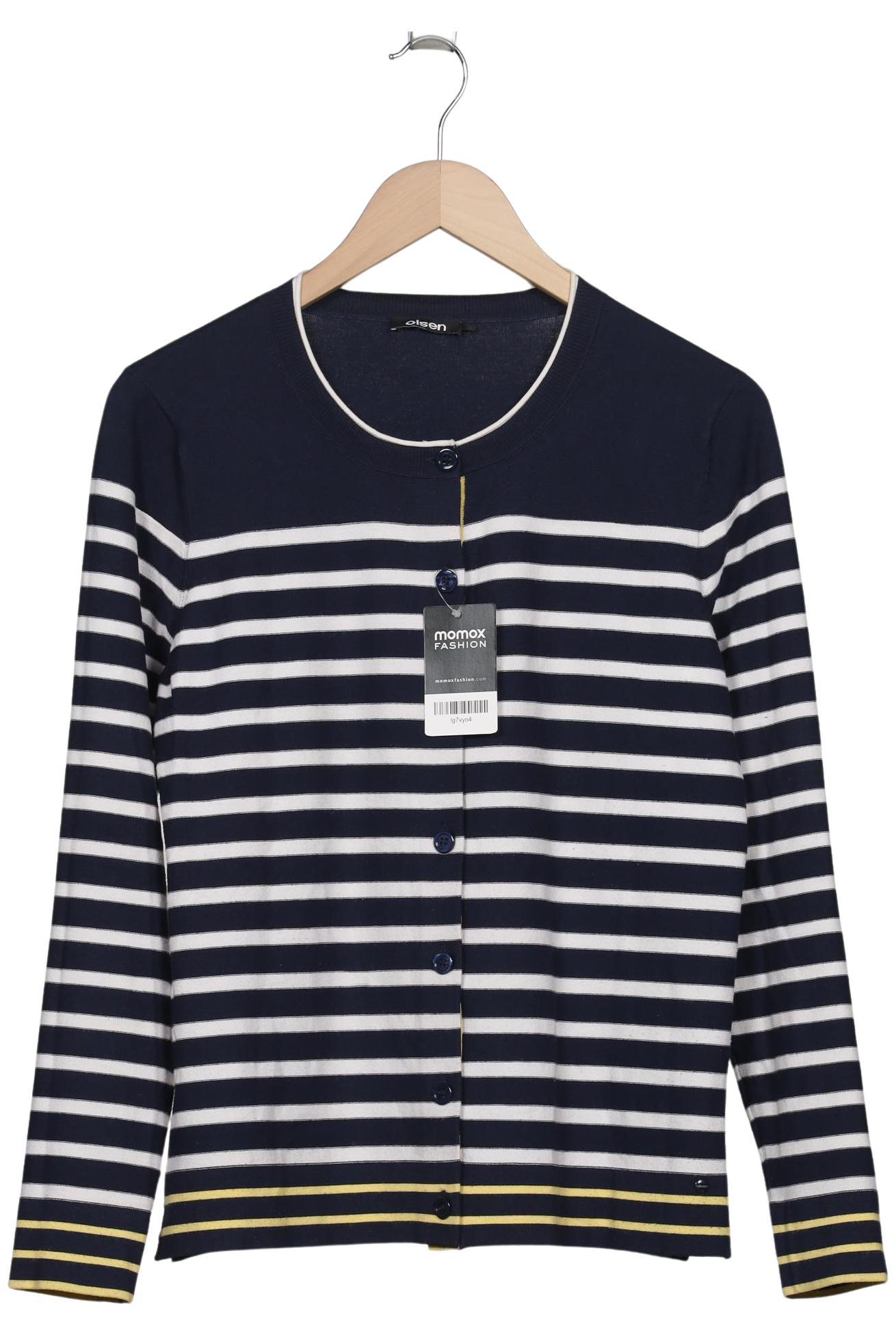 

Olsen Damen Strickjacke, marineblau, Gr. 38