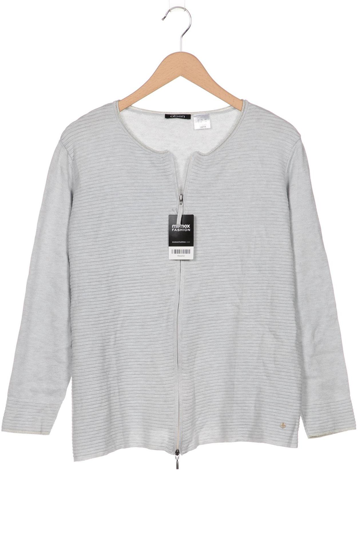 

Olsen Damen Strickjacke, grau, Gr. 48