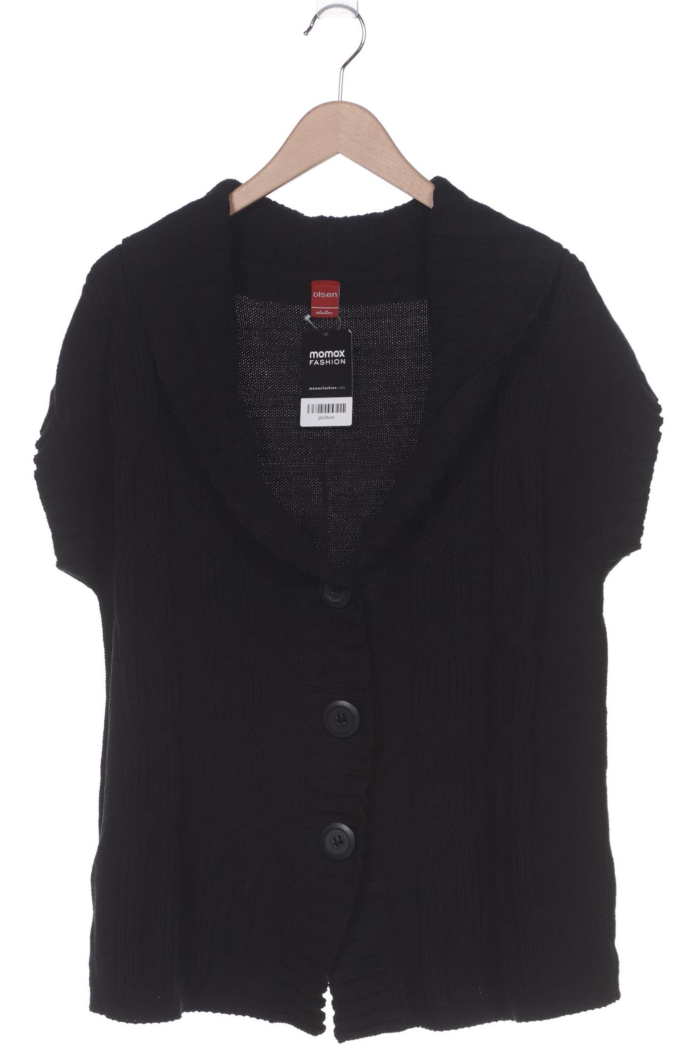 

Olsen Damen Strickjacke, schwarz, Gr. 44