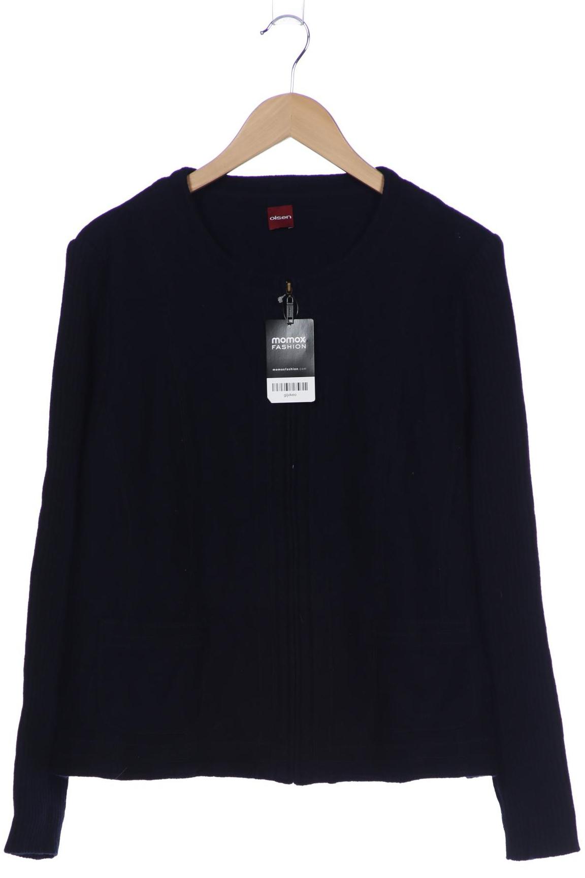 

Olsen Damen Strickjacke, marineblau, Gr. 46