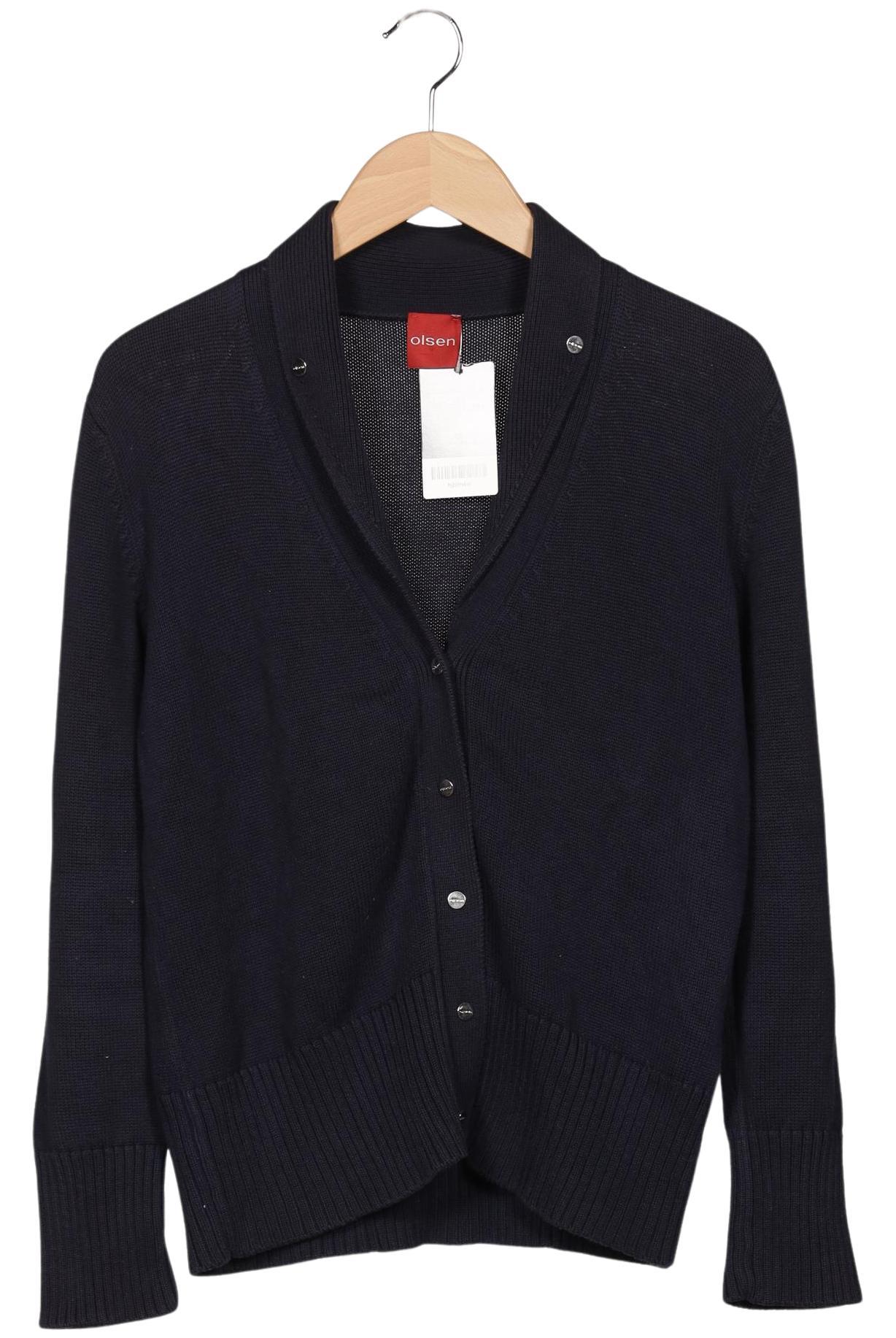 

Olsen Damen Strickjacke, marineblau, Gr. 44