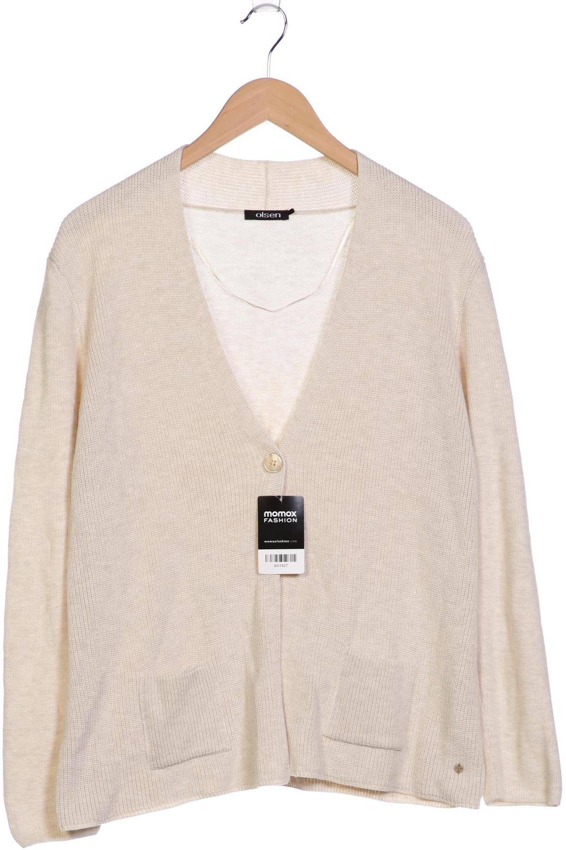 

Olsen Damen Strickjacke, cremeweiß, Gr. 42