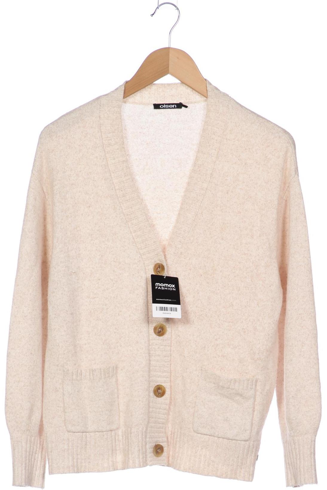 

Olsen Damen Strickjacke, beige, Gr. 44