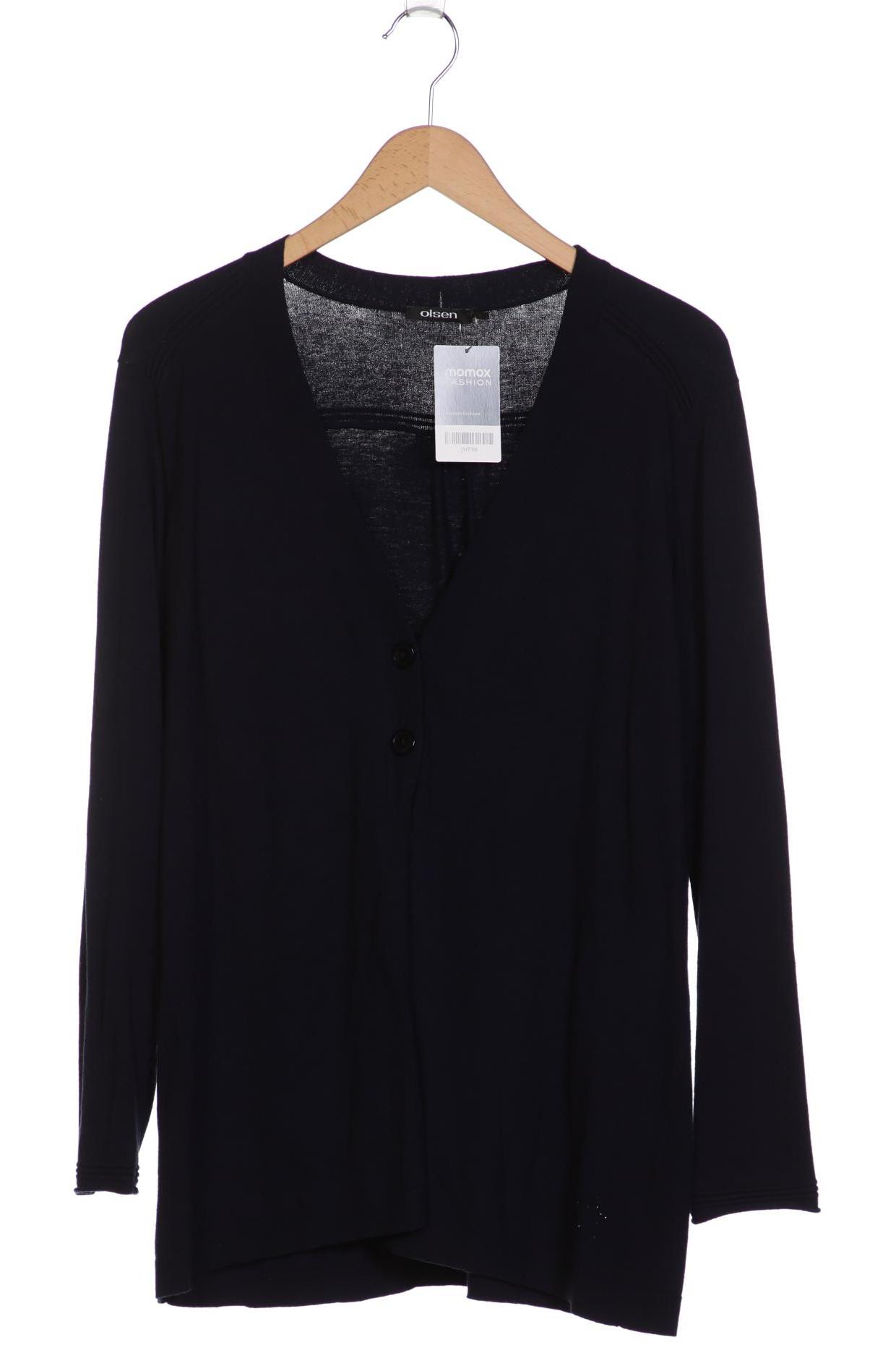 

Olsen Damen Strickjacke, marineblau, Gr. 46