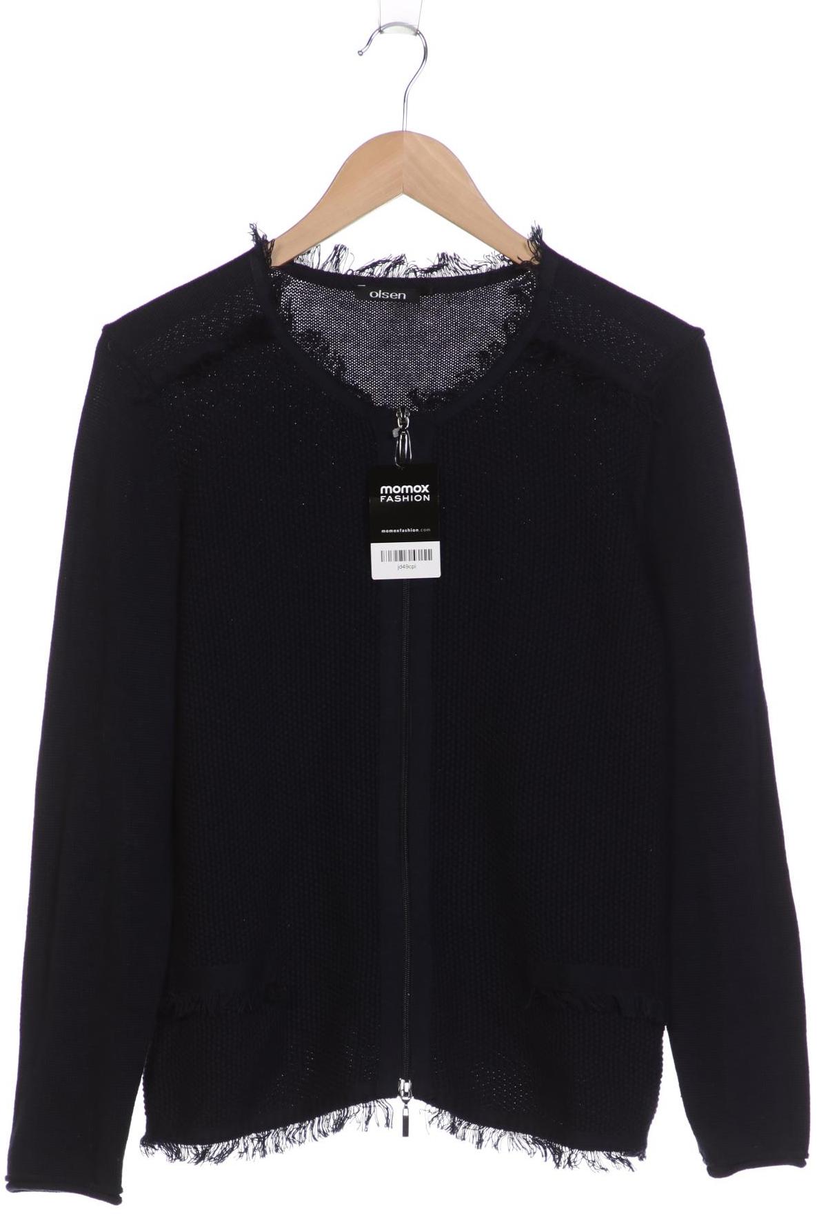 

Olsen Damen Strickjacke, marineblau, Gr. 42