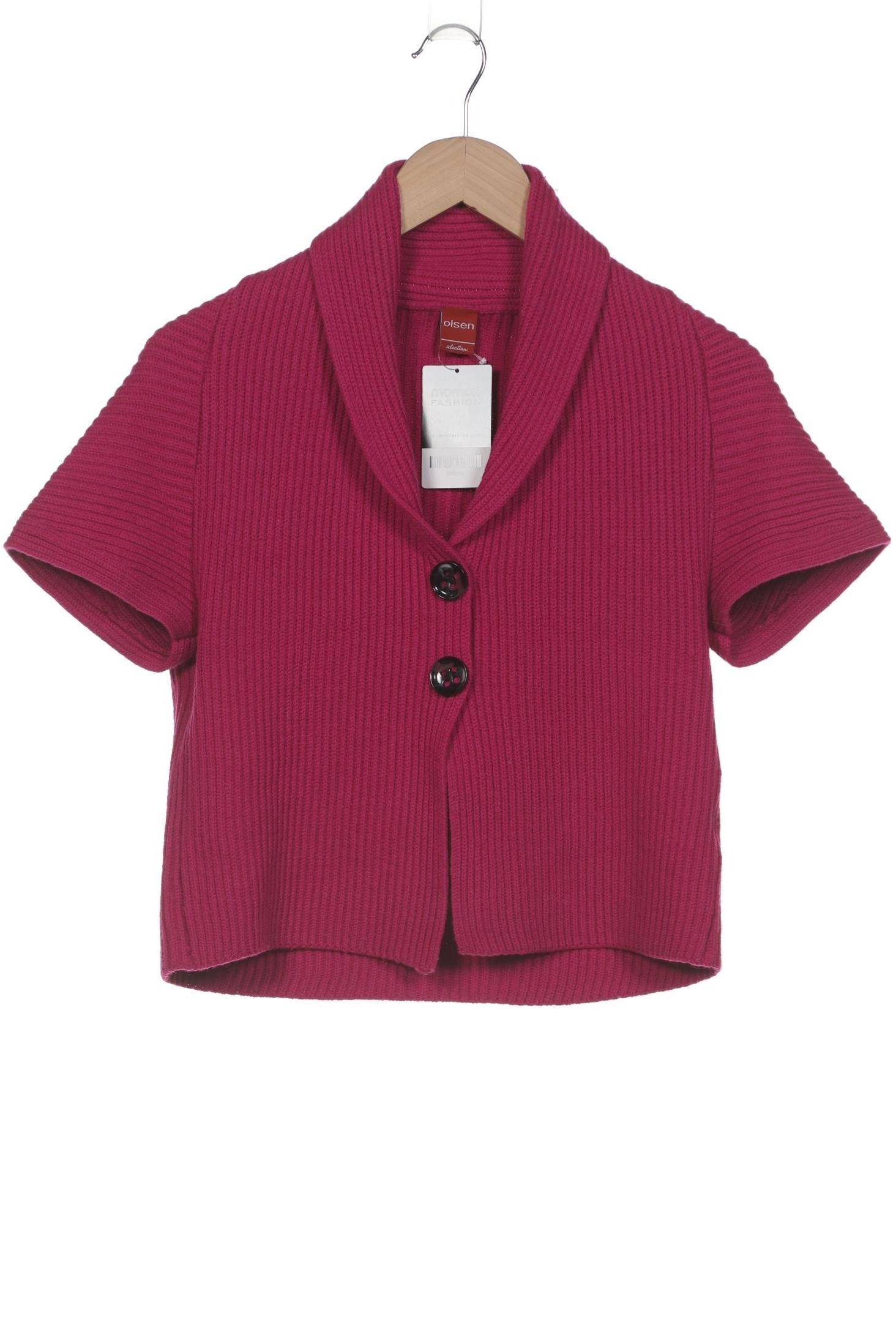 

Olsen Damen Strickjacke, pink, Gr. 38