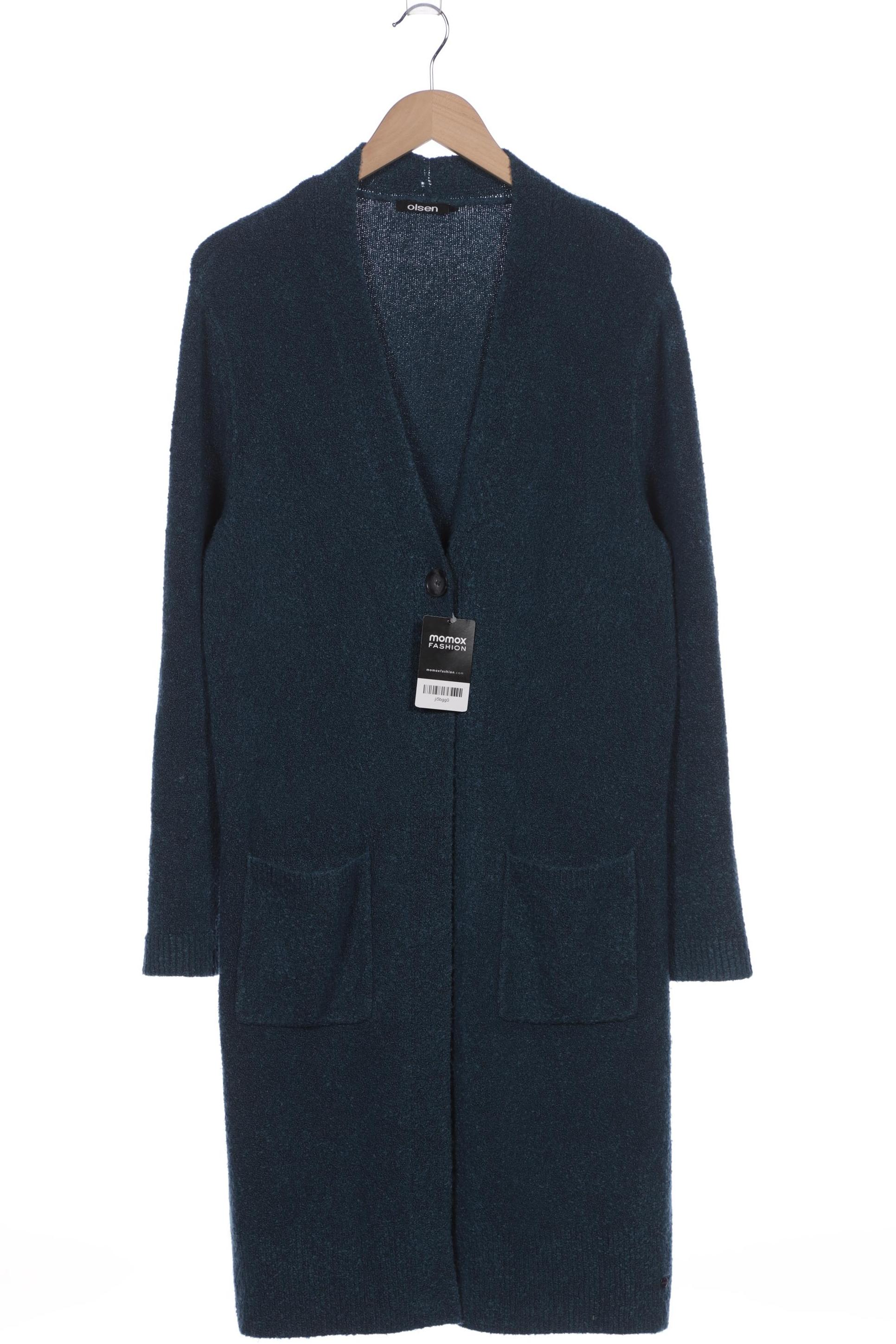 

Olsen Damen Strickjacke, blau, Gr. 42