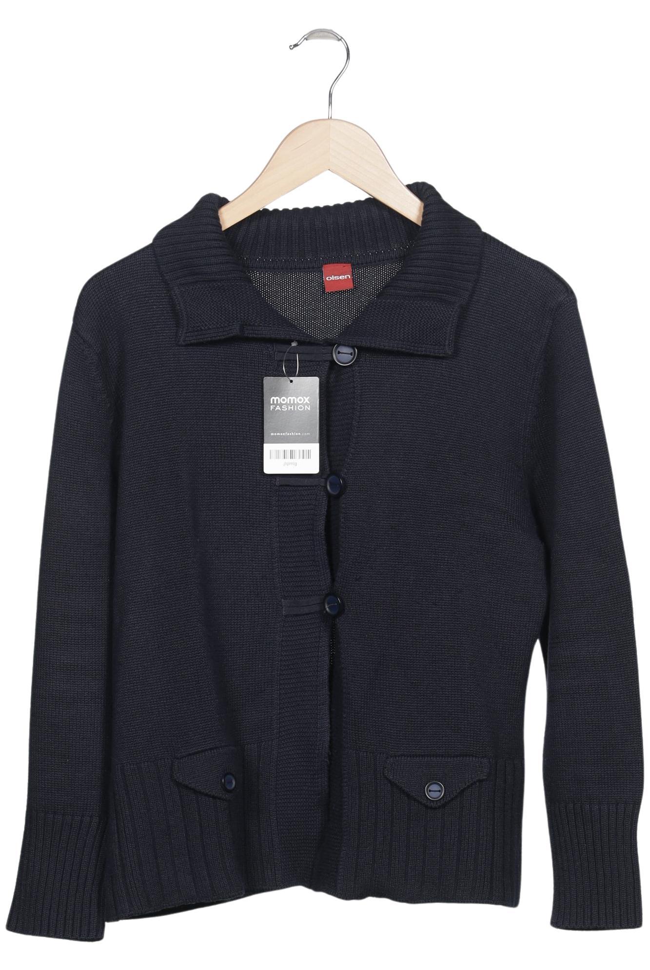 

Olsen Damen Strickjacke, marineblau, Gr. 40