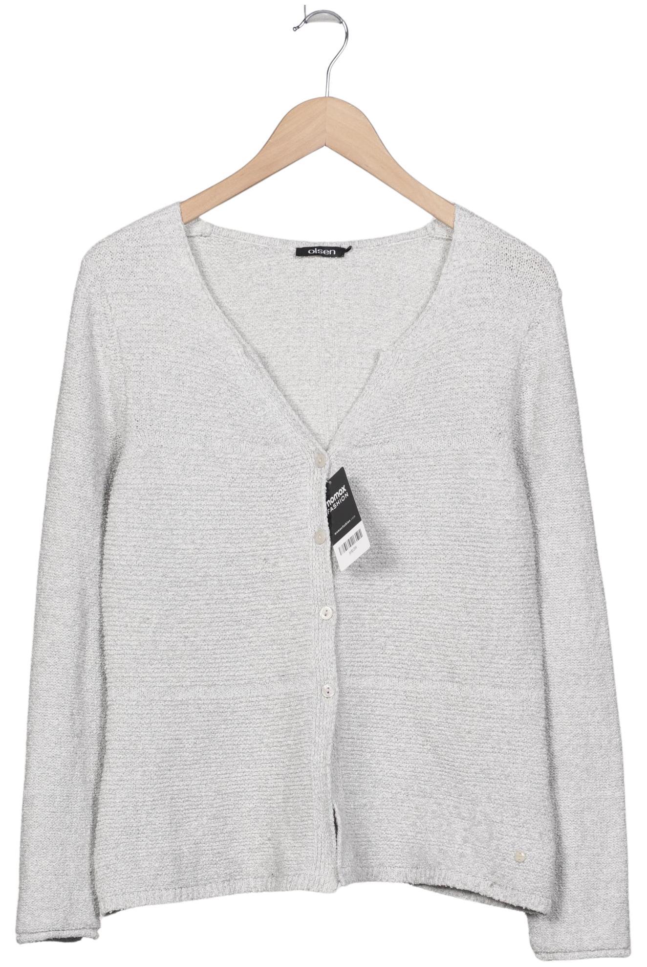 

Olsen Damen Strickjacke, grau, Gr. 38