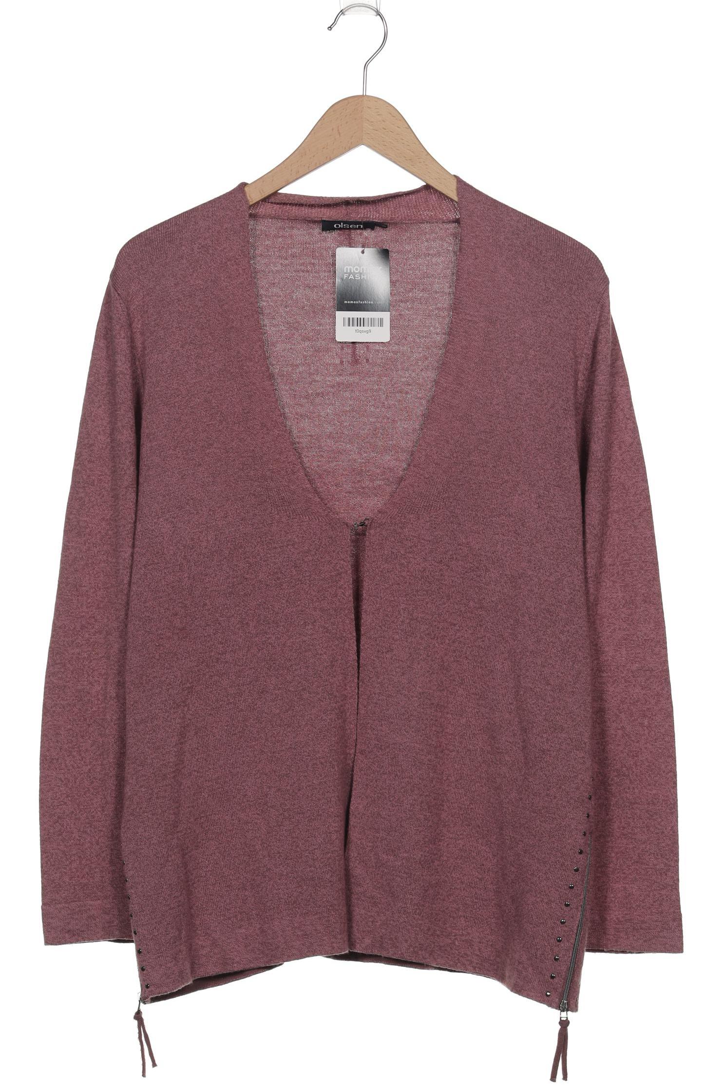 

Olsen Damen Strickjacke, pink, Gr. 44