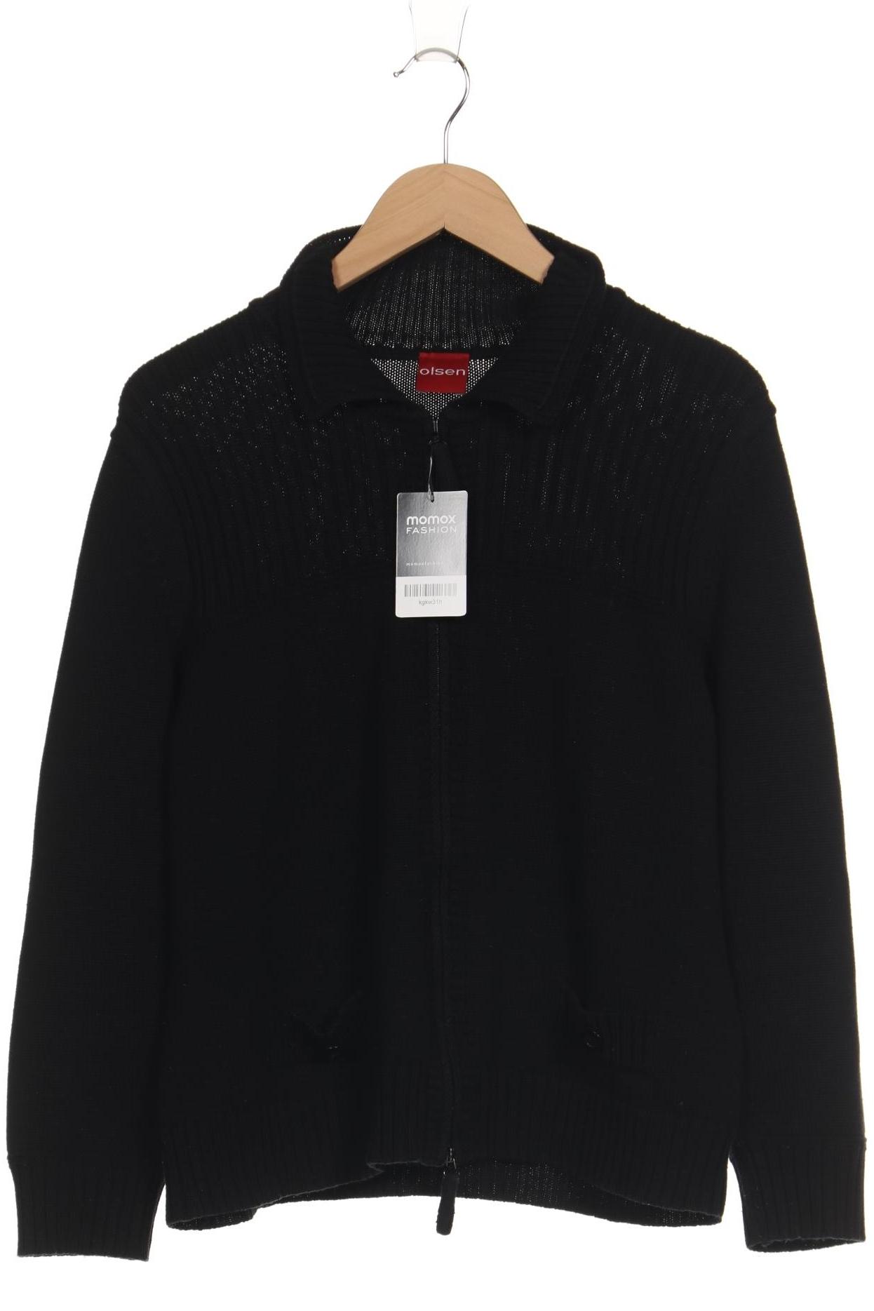 

Olsen Damen Strickjacke, schwarz, Gr. 44
